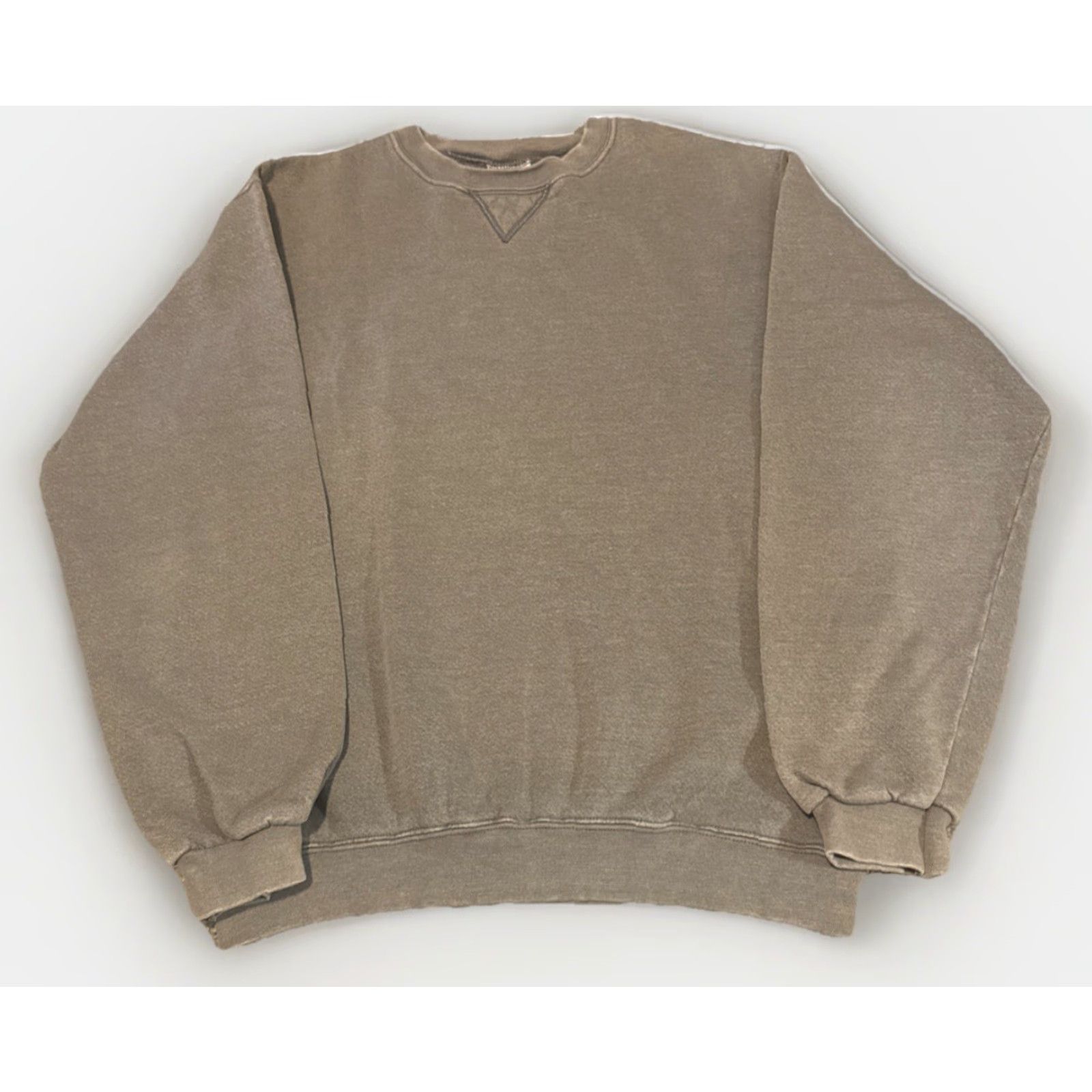 Essentials VINTAGE Bike 90s Crewneck Sweatshirt Mens M Grey/Gray Size US M / EU 48-50 / 2 - 2 Thumbnail