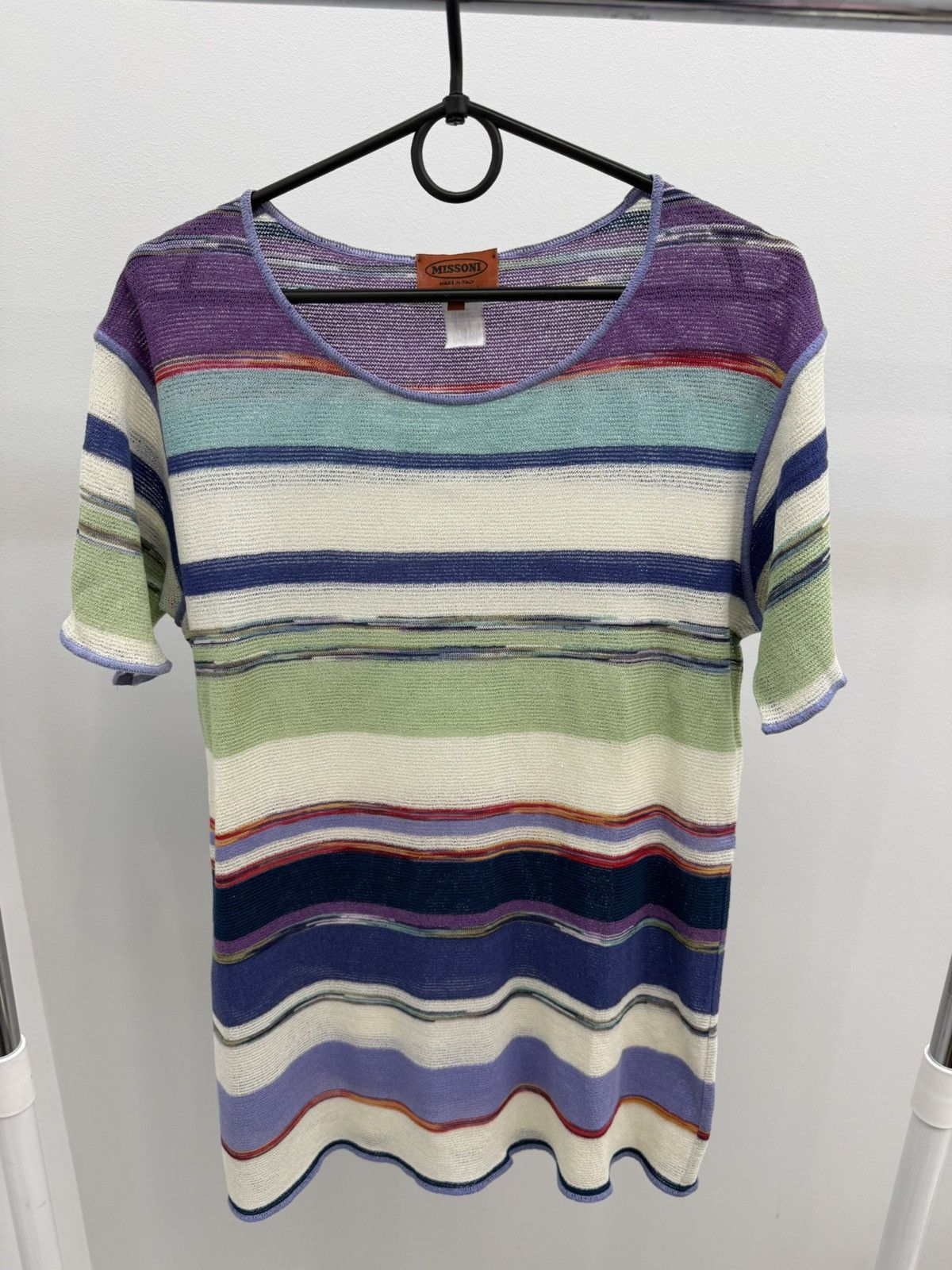 Missoni Missoni Mesh Multicolour Short Sleeve T-Shirt Size M / US 6-8 / IT 42-44 - 1 Thumbnail