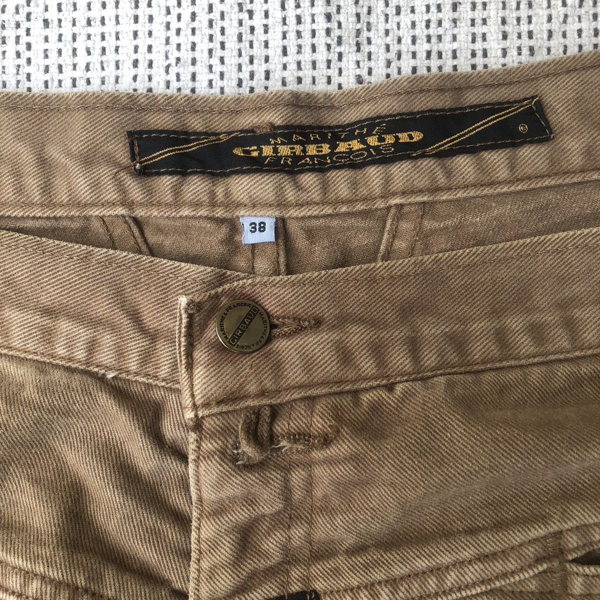 Marithe + Francois Girbaud 1990s Marithe Francois Girbaud Brown Baggy Denim Size US 38 / EU 54 - 7 Thumbnail