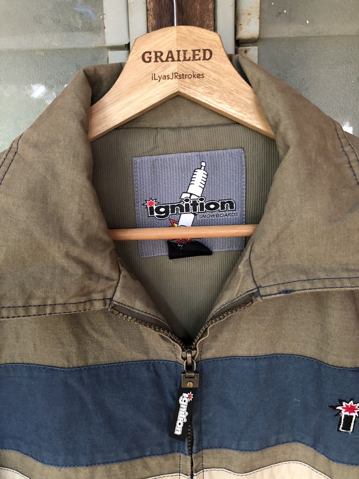 Japanese Brand Vintage Ignition Snowboard Denim Jacket Size US M / EU 48-50 / 2 - 18 Thumbnail