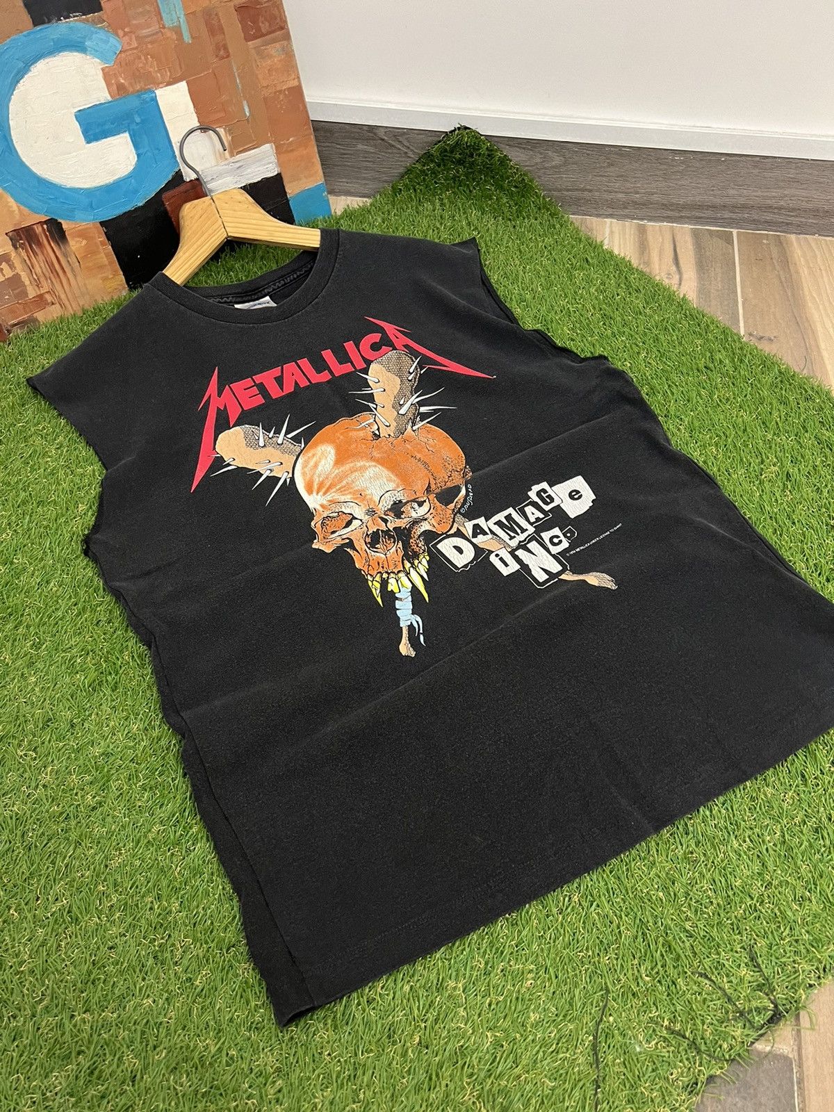 Band Tees Vintage 1994 Metallica Pushead Band Tee Size US XXL / EU 58 / 5 - 6 Thumbnail