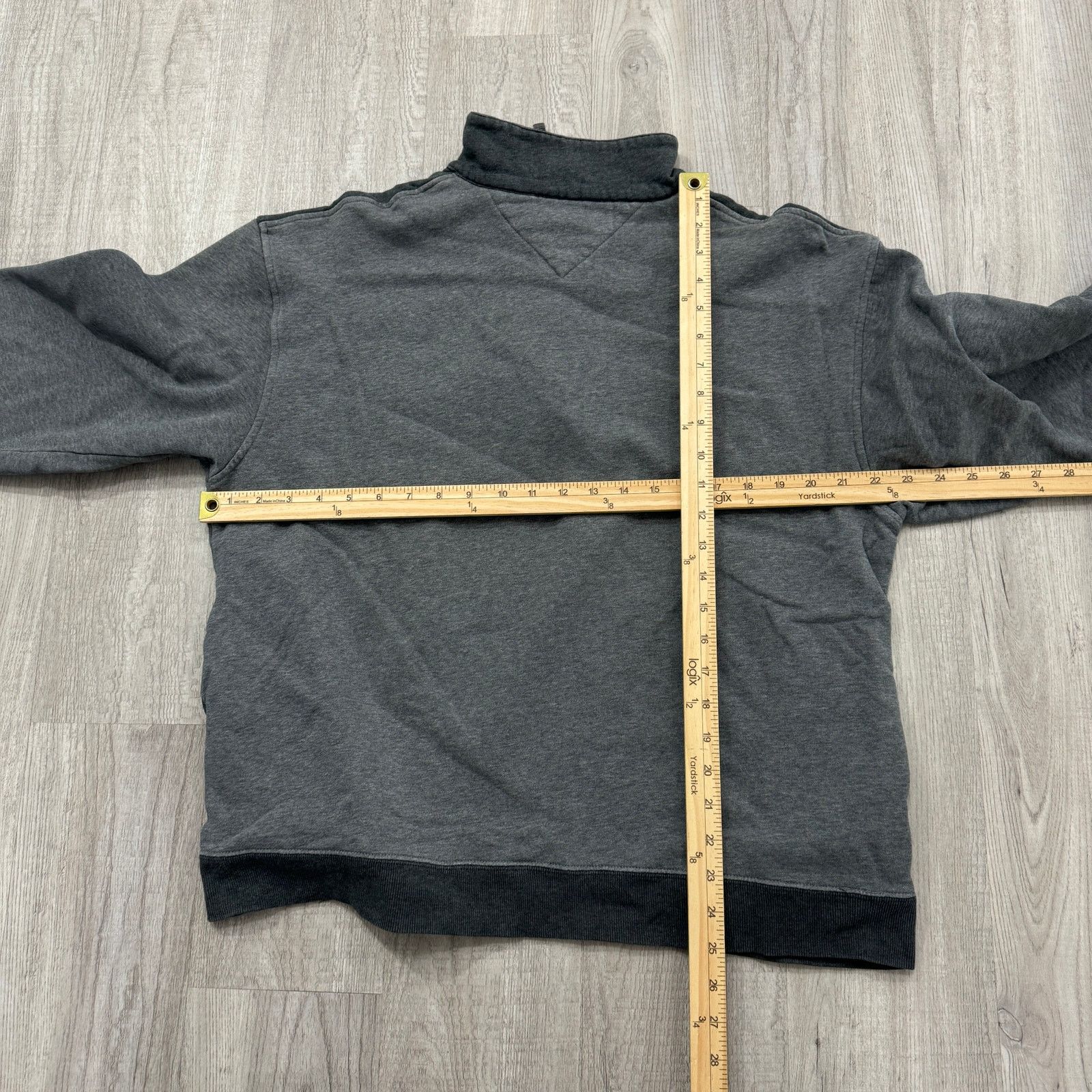 Tommy Hilfiger Vintage Tommy Hilfiger Sweatshirt Men's Large Gray 90s Size US L / EU 52-54 / 3 - 8 Thumbnail