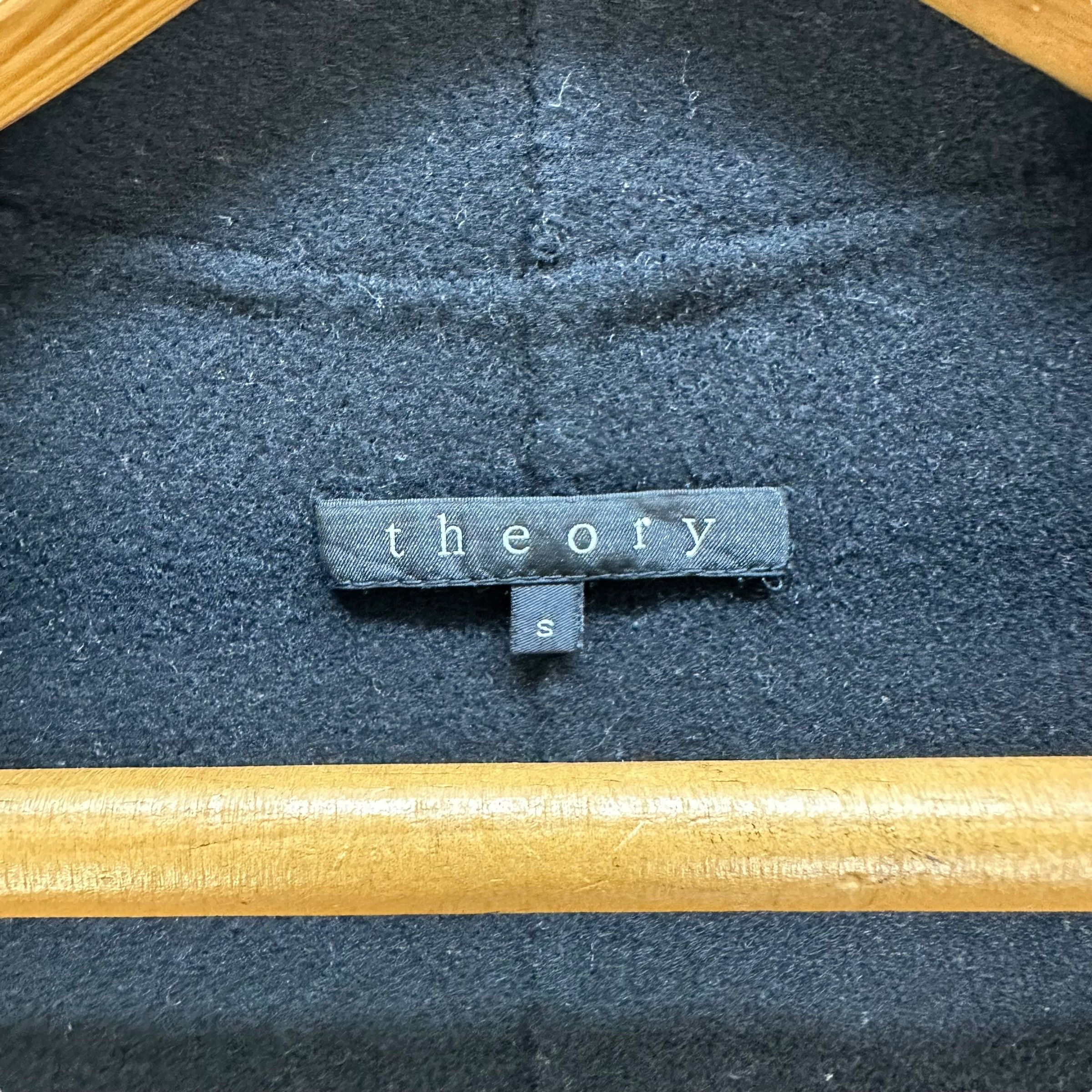 Theory Theory Rabbit Wool Collar Wool Nylon Overcoat #A32-0714 Size S / US 4 / IT 40 - 7 Thumbnail