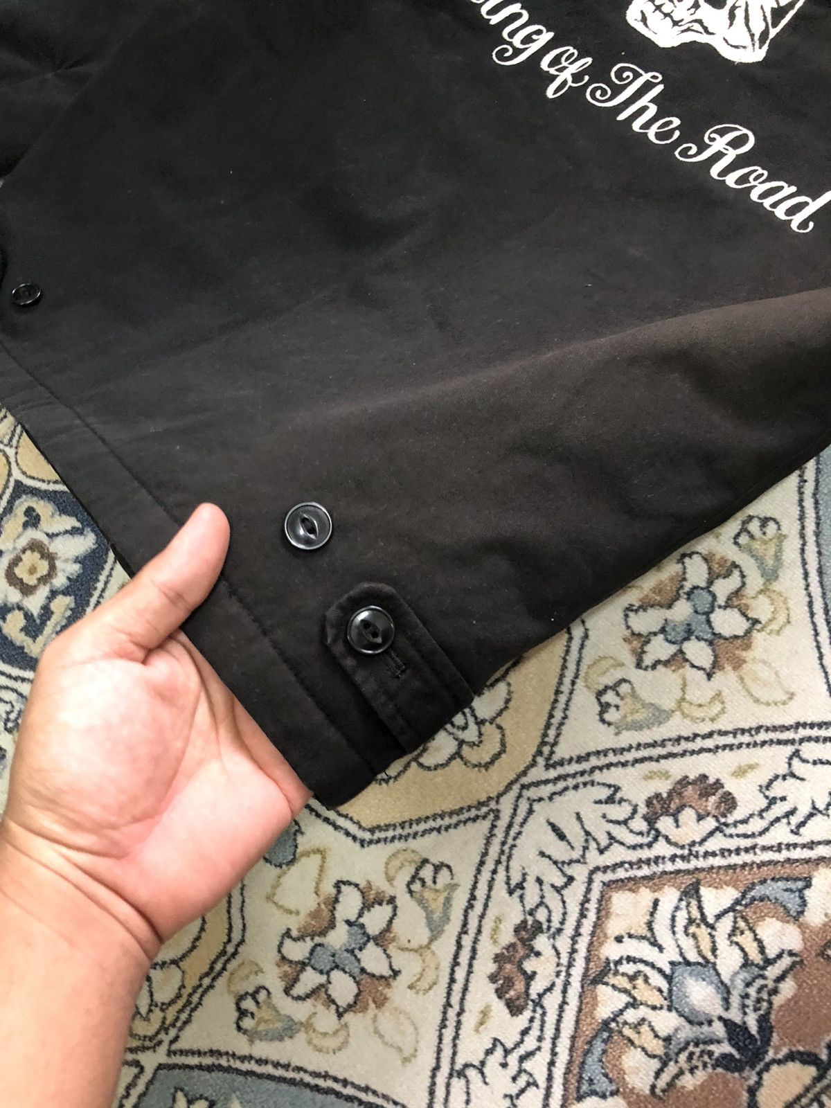 Japanese Brand Vtg Calee King of The Roat Embroidery Skull Trucker Jacket Size US M / EU 48-50 / 2 - 19 Thumbnail