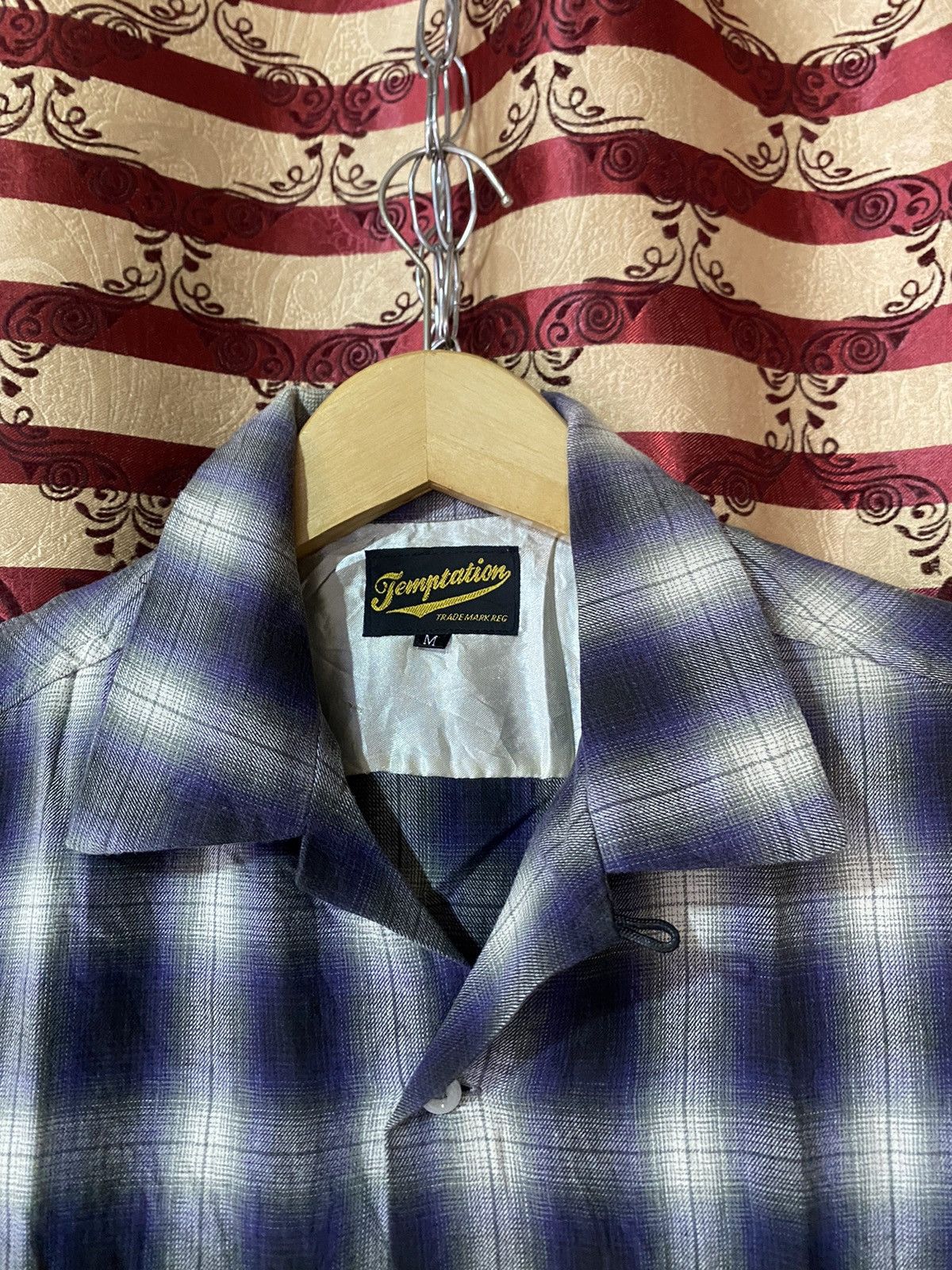 Vintage Temptation plaid button shirt Size US M / EU 48-50 / 2 - 3 Thumbnail