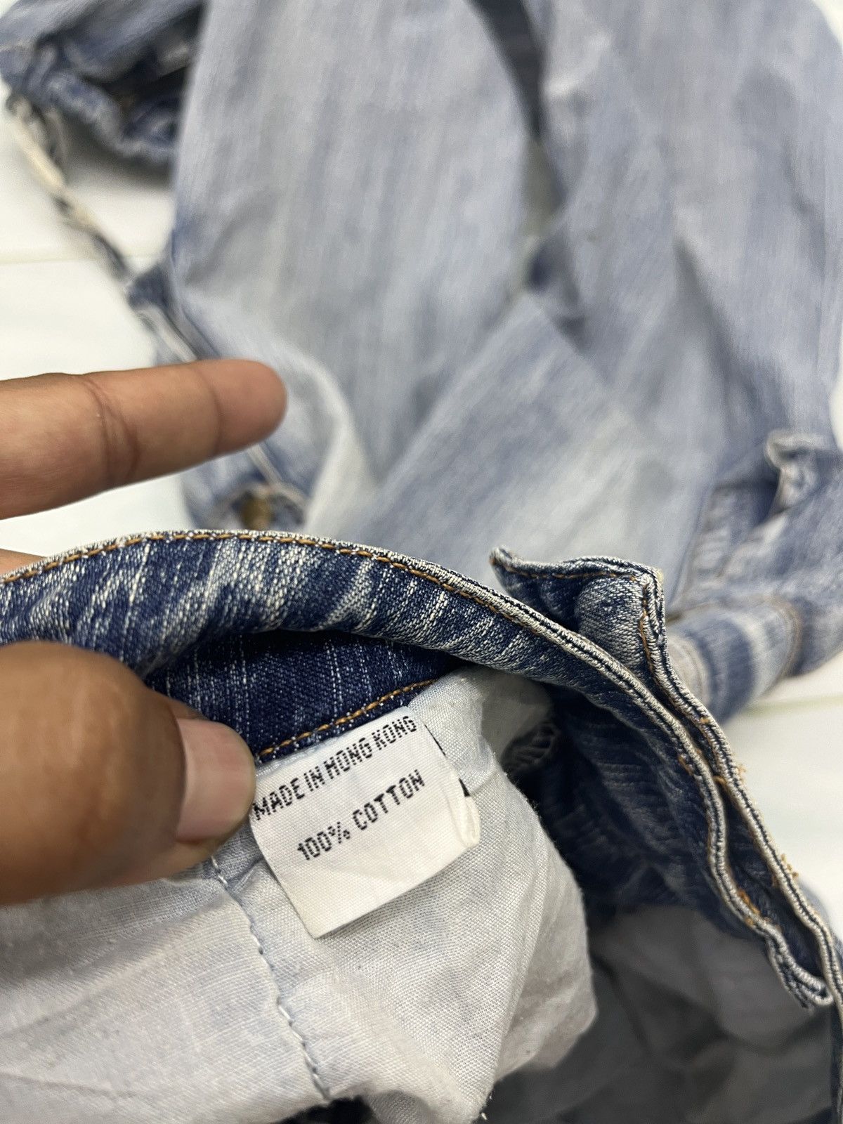Japanese Brand 🔥🔥🔥HYPE E BANK THE JEANS DENIM Size 29" - 9 Thumbnail