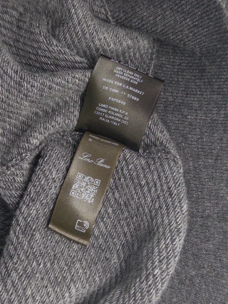 Loro Piana LORO PIANA 25SS Autumn/Winter Men's Roadster Zipper Sweate Size US L / EU 52-54 / 3 - 7 Thumbnail