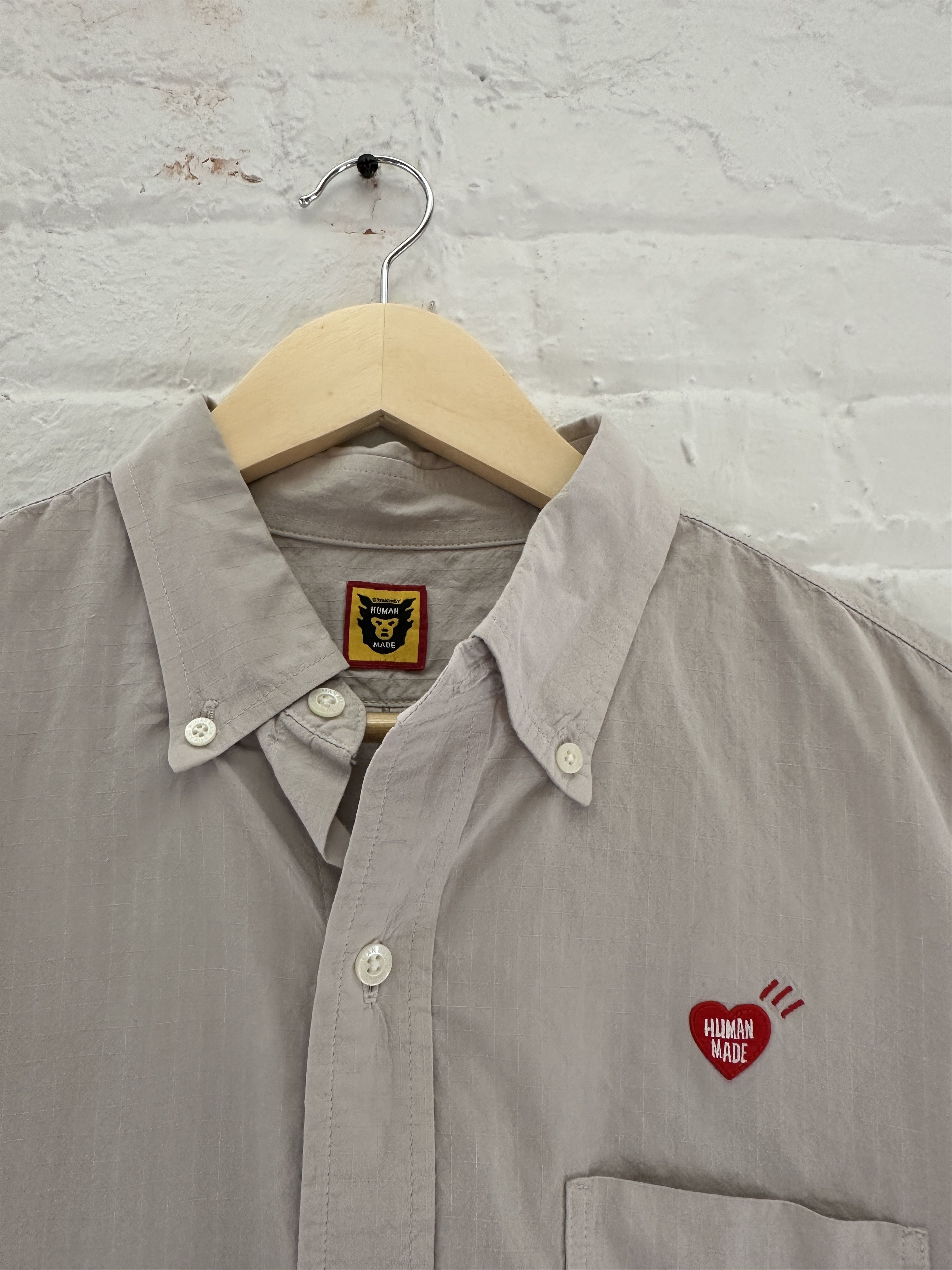 Human Made Human Made Ripstop Short Sleeve Button Up Shirt Size US M / EU 48-50 / 2 - 2 Thumbnail