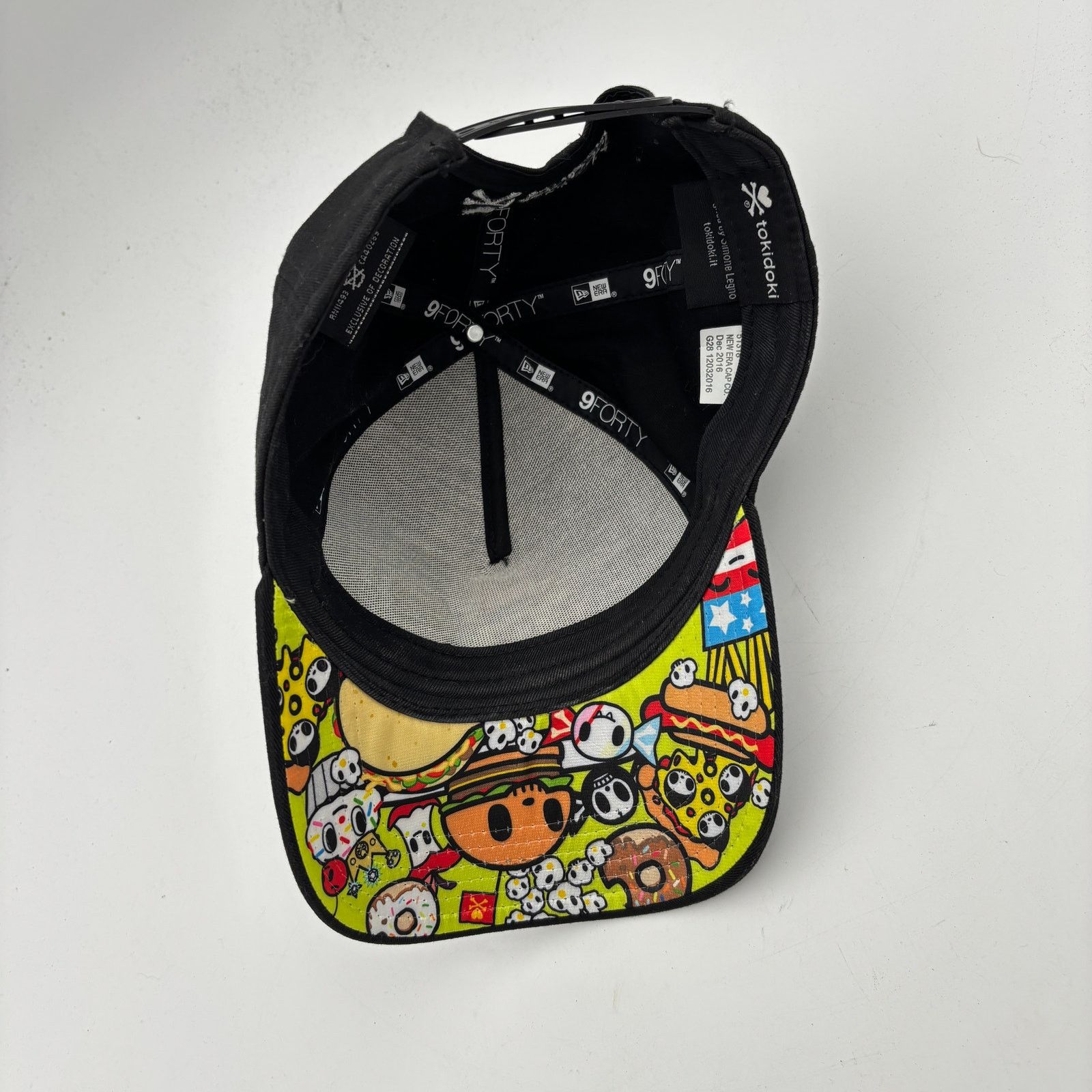 New Era × tokidoki Rare Tokidoki Godzilla Kaiju Burger Snapback Hat Women's OS Size ONE SIZE - 8 Thumbnail