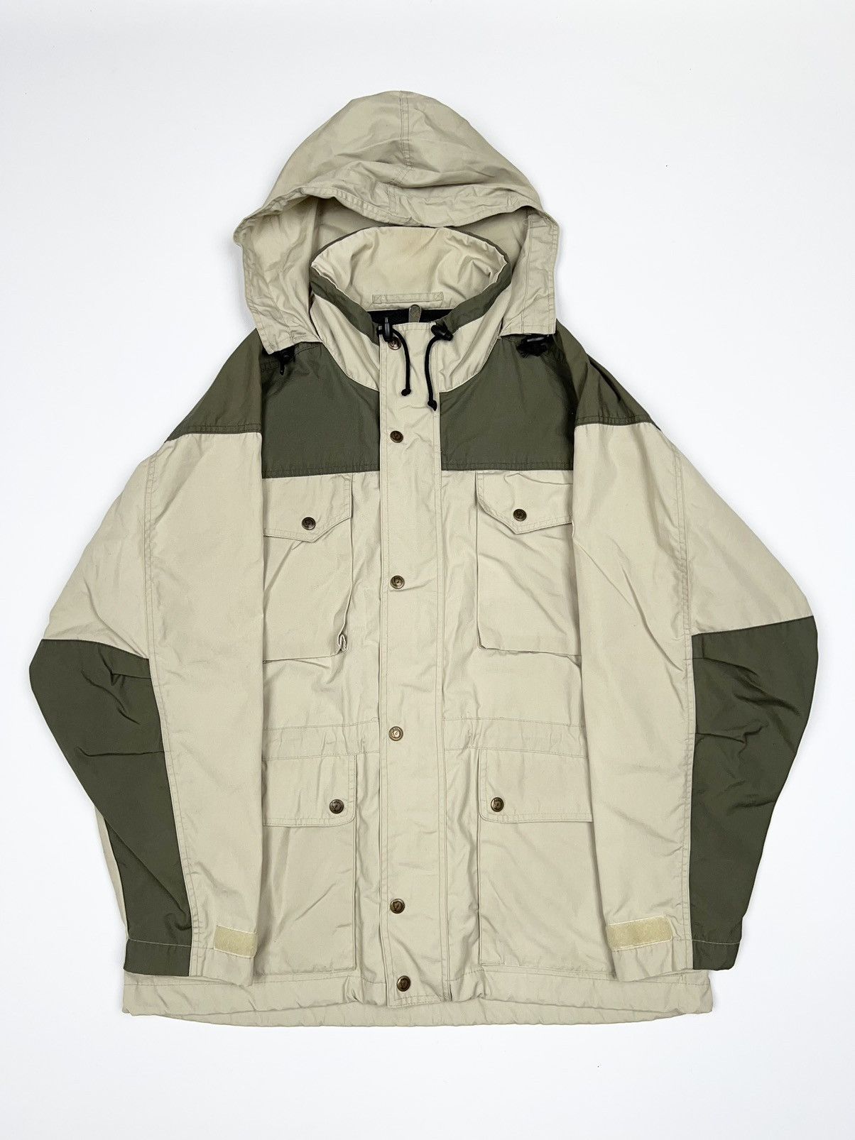 Fjallraven Vintage G1000 Greenland Windbreaker Jacket Beige