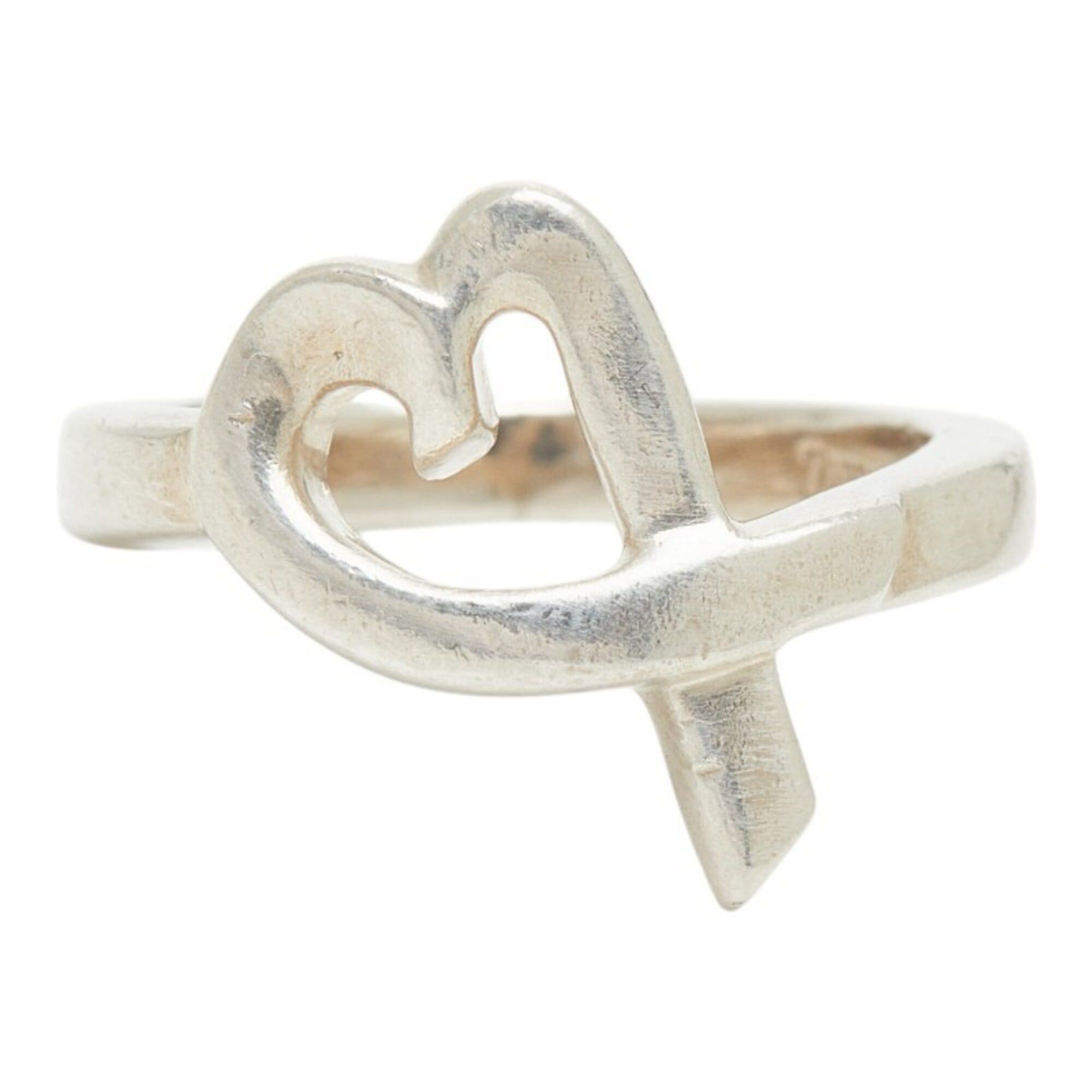 Tiffany & Co. Tiffany & Co. Loving Heart Ring, Sterling Silver (SV925), Women's Ring. Size ONE SIZE - 1 Thumbnail