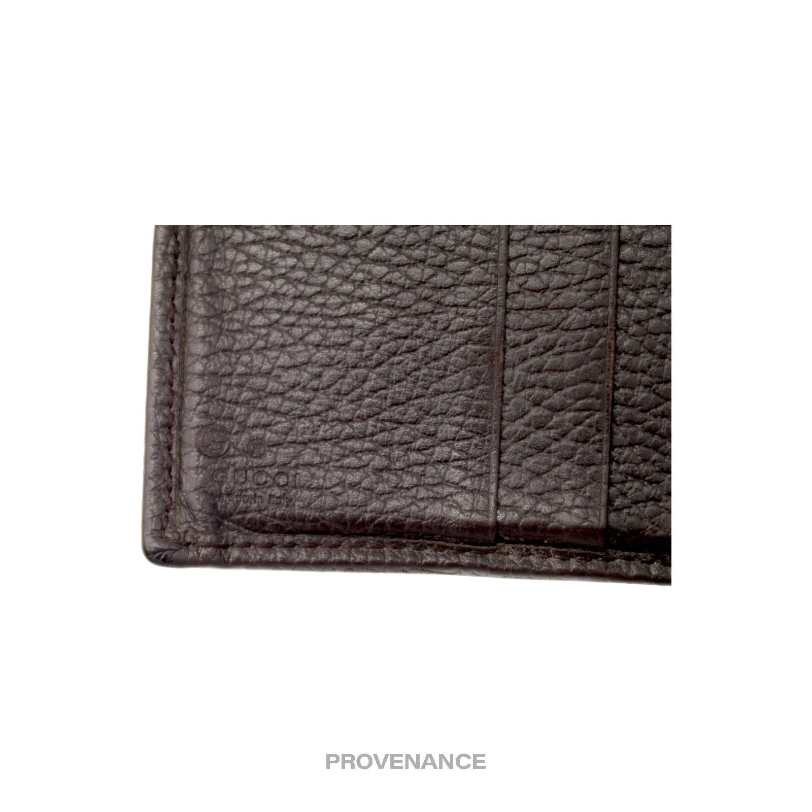 Gucci 🔴 Gucci GG Canvas Bifold Wallet - Brown Size ONE SIZE - 6 Thumbnail