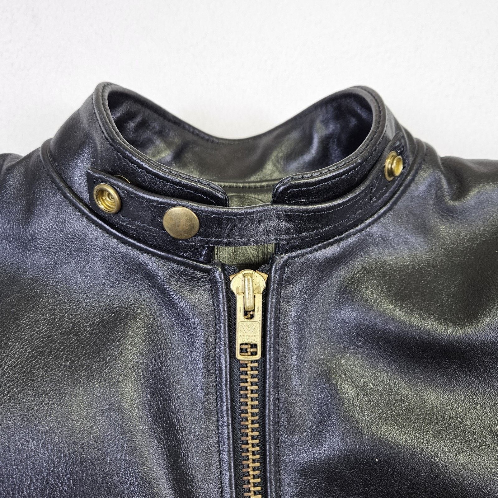 Vanson Leathers Vanson Leathers x Union Garage V7 Motorcycle Jacket Black Size US M / EU 48-50 / 2 - 15 Thumbnail