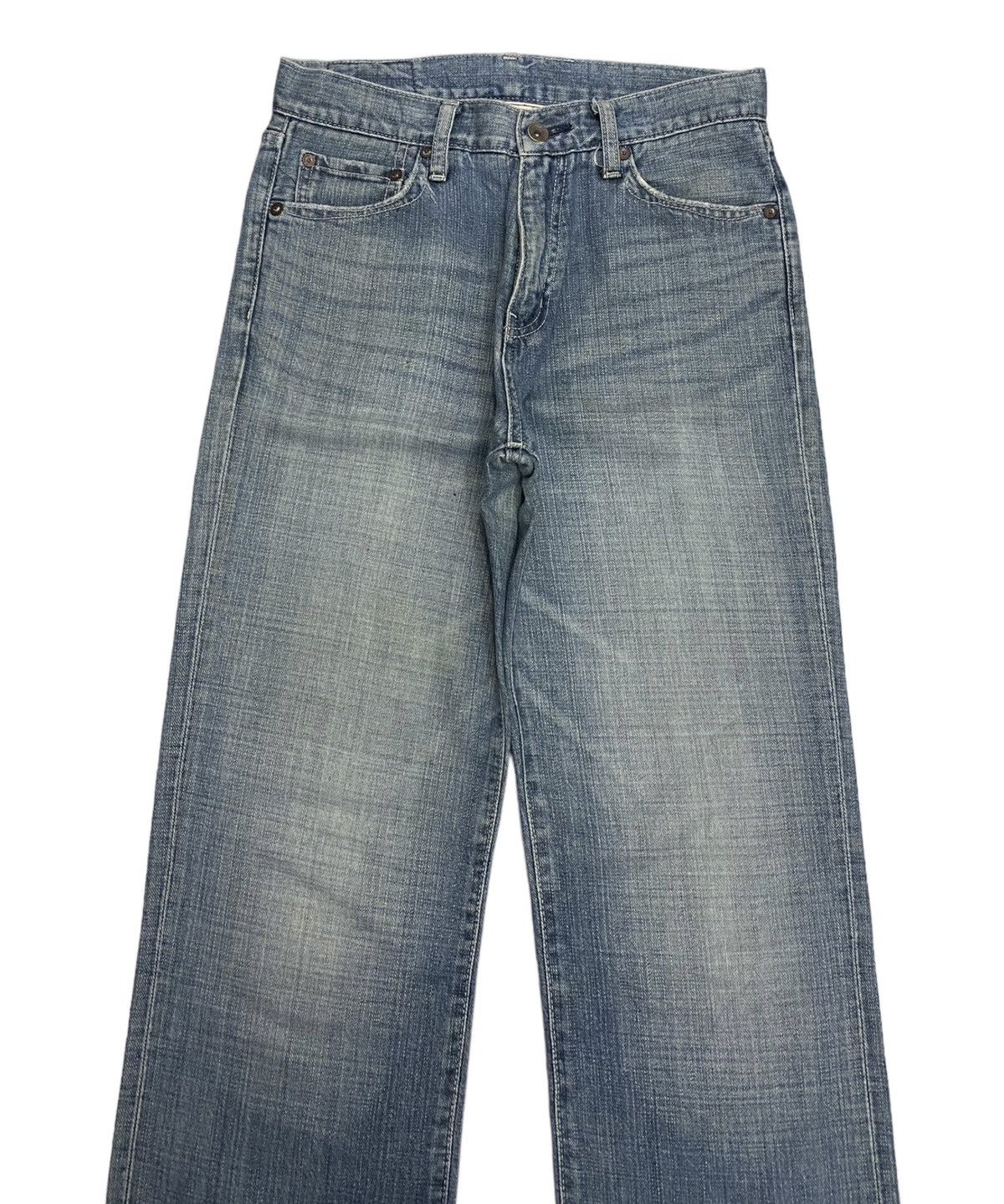 Japanese Brand VINTAGE UNIQLO S-002 DISTRESSED DENIM JEANS Size US 29 - 3 Thumbnail