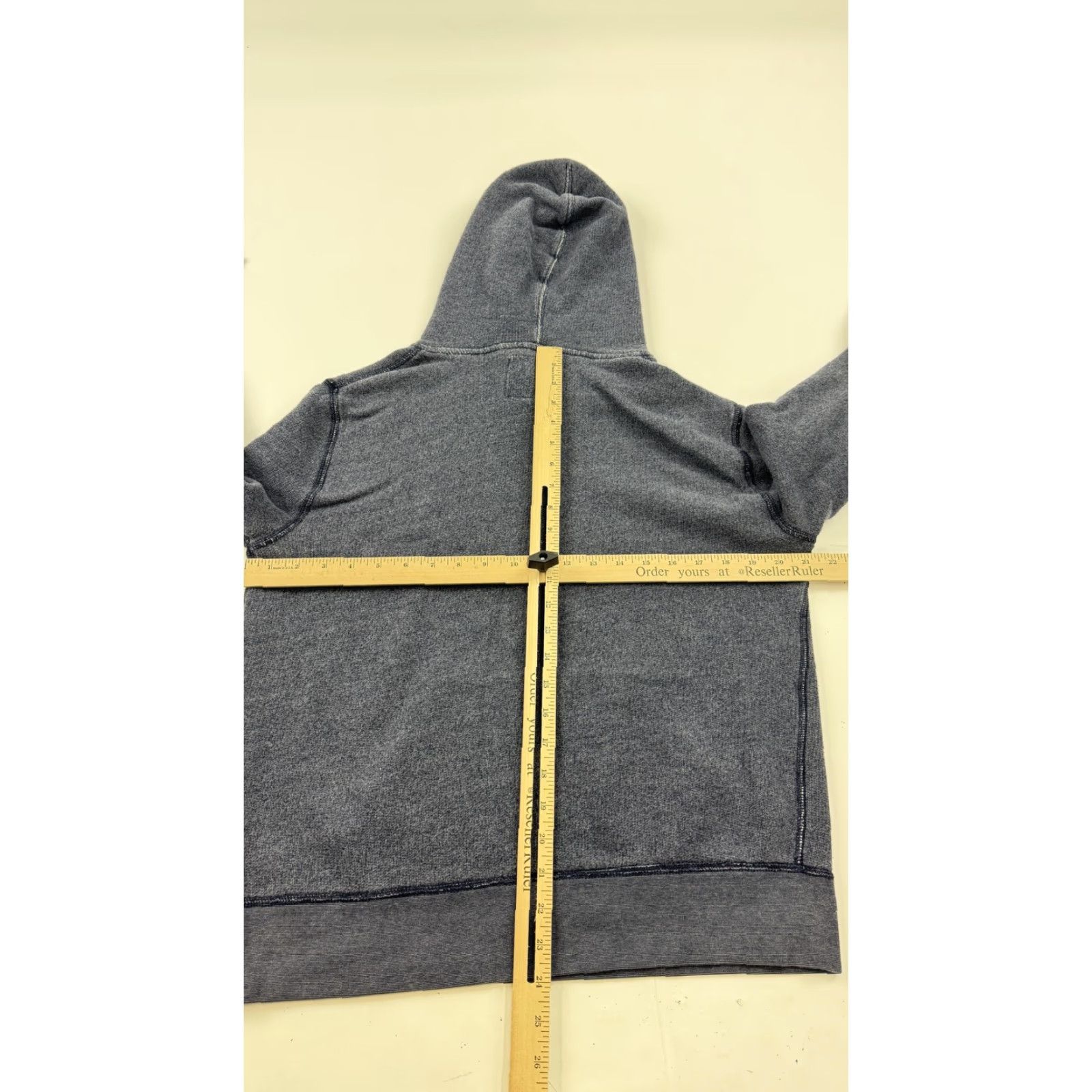 J.Crew VINTAGE J.Crew Hoodie Sweatshirt Mens M Gray Kangaroo Pocket Fleece Pullover Size US M / EU 48-50 / 2 - 6 Thumbnail