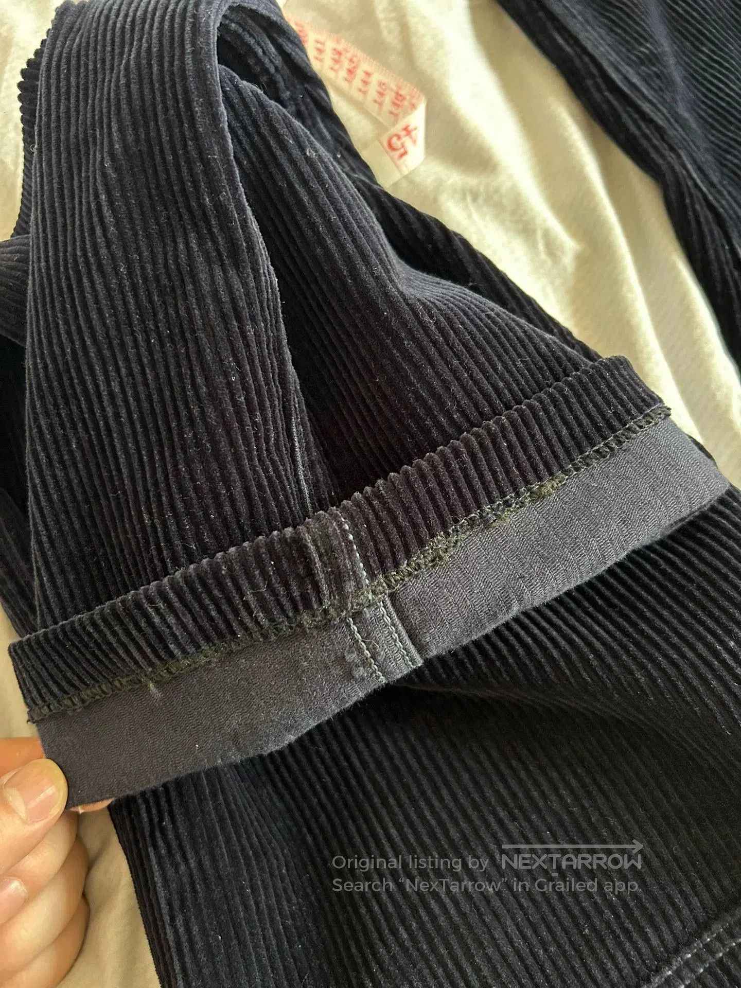 Freewheelers Blue Corduroy Mining Work Pants. Size US 38 / EU 54 - 6 Thumbnail