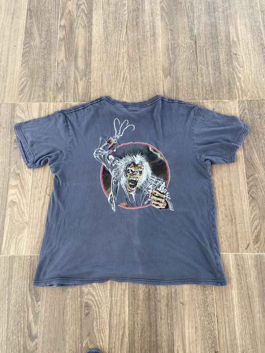 Band Tees × Iron Maiden Sunfaded Eddie Iron Maiden Tee Size US XL / EU 56 / 4 - 3 Thumbnail