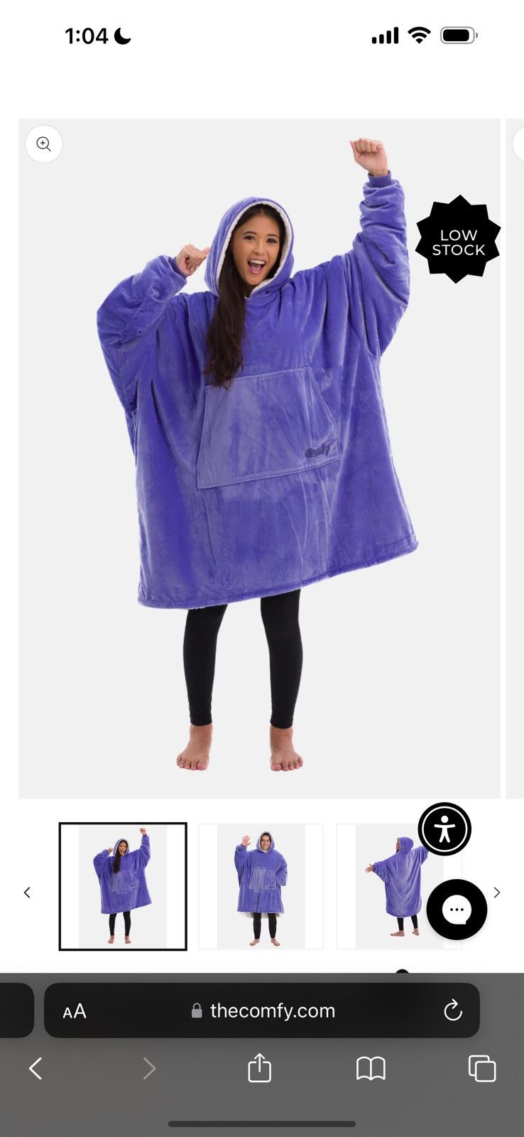 Other Sherpa Snuggie / Pullover Size ONE SIZE - 1 Thumbnail