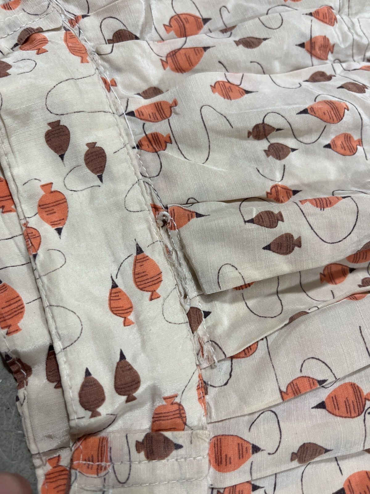 Vintage Vintage 50s Novelty Print Skirt Size 26" / US 2 / IT 38 - 6 Thumbnail
