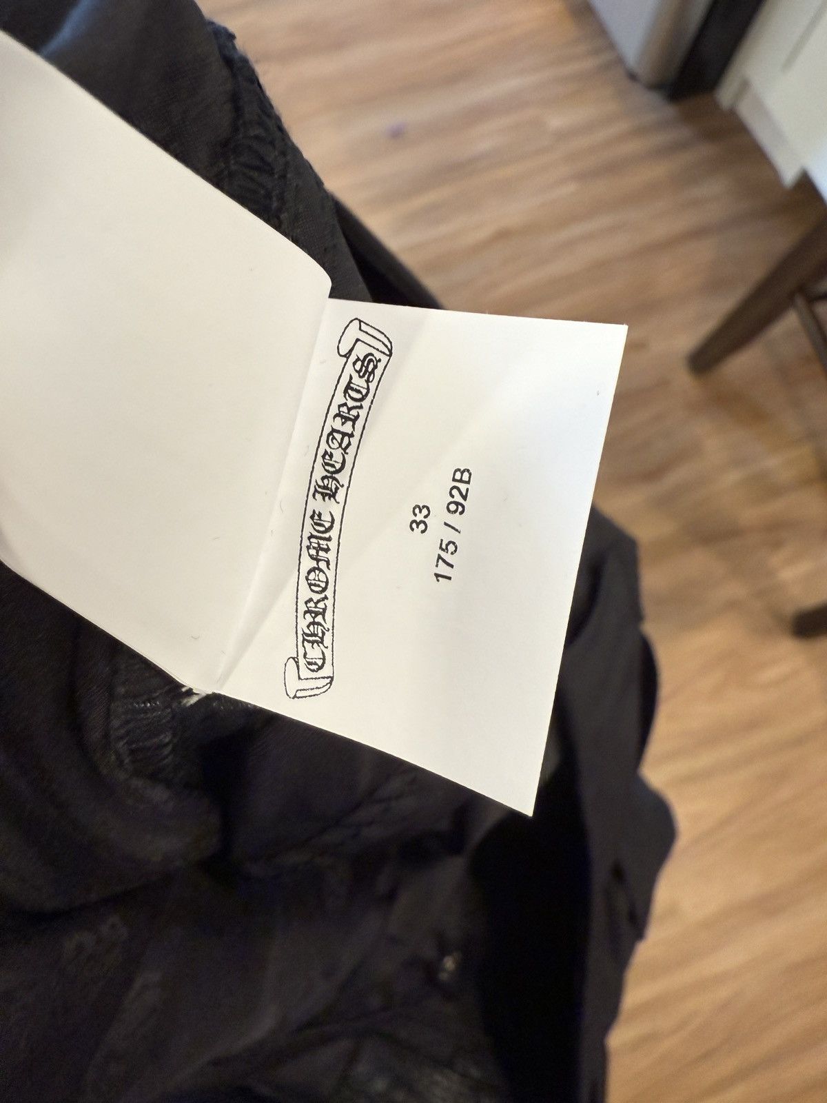 Chrome Hearts Chrome hearts leather carpentar Size US 33 - 9 Thumbnail