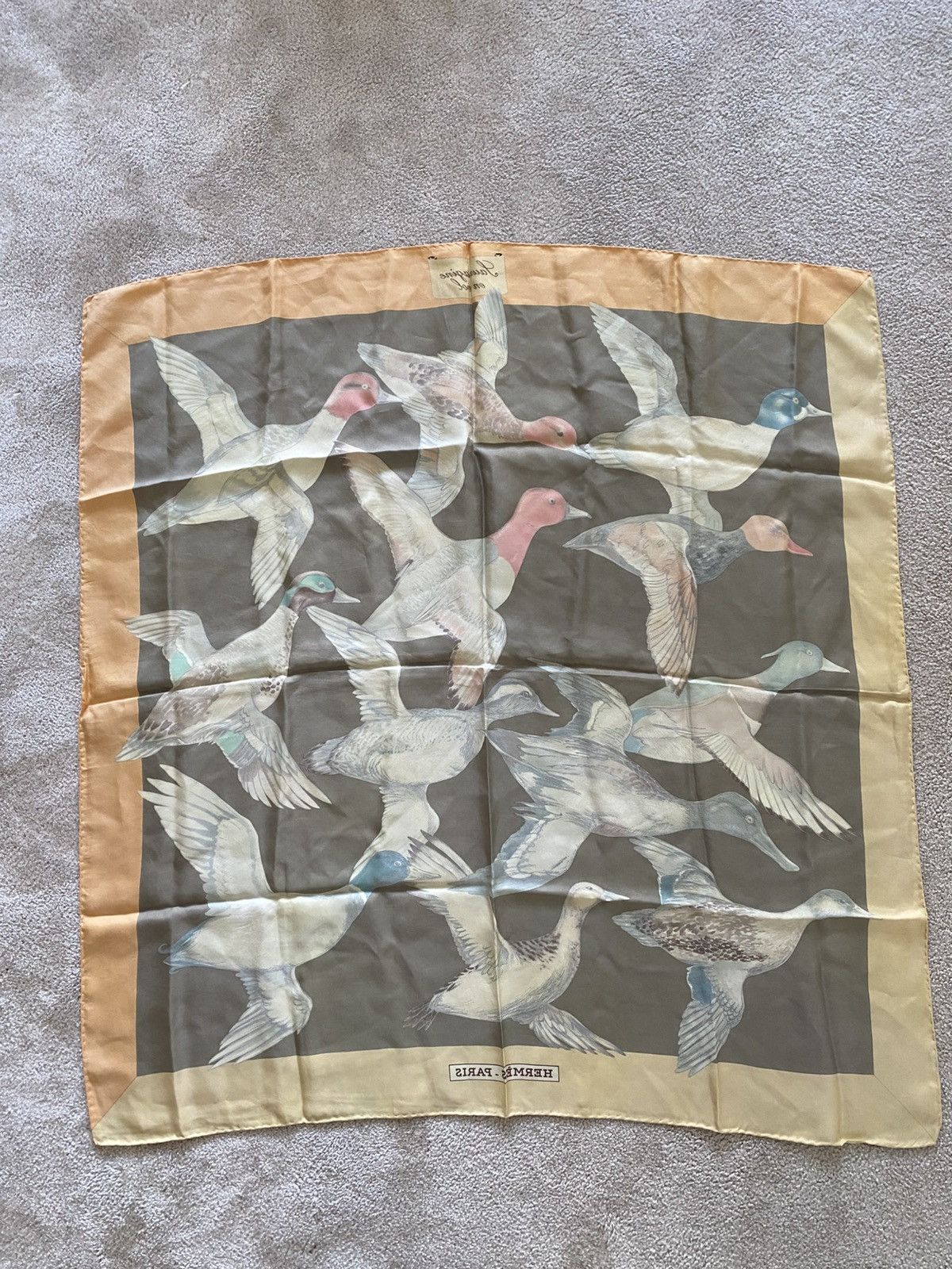 Hermes Vintage Herme’s Silk Scarf Size ONE SIZE - 12 Thumbnail