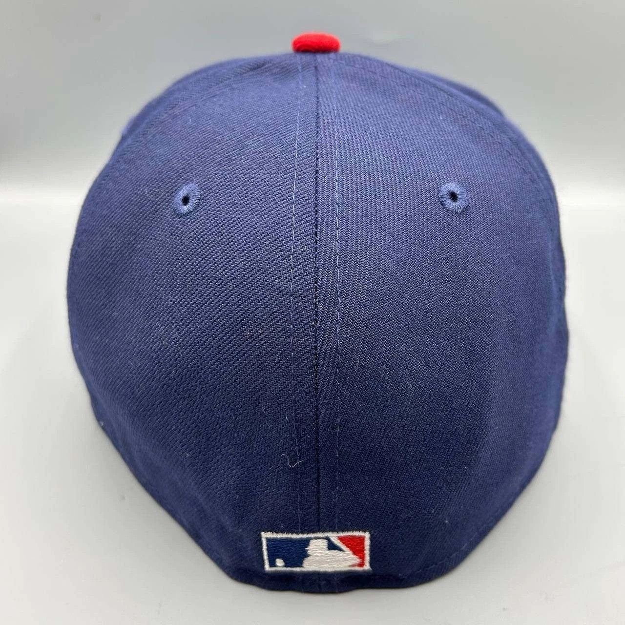 New Era Los Angeles LA Angels Hat Men 7 3/8 Blue MLB Fitted Cap Size ONE SIZE - 8 Thumbnail