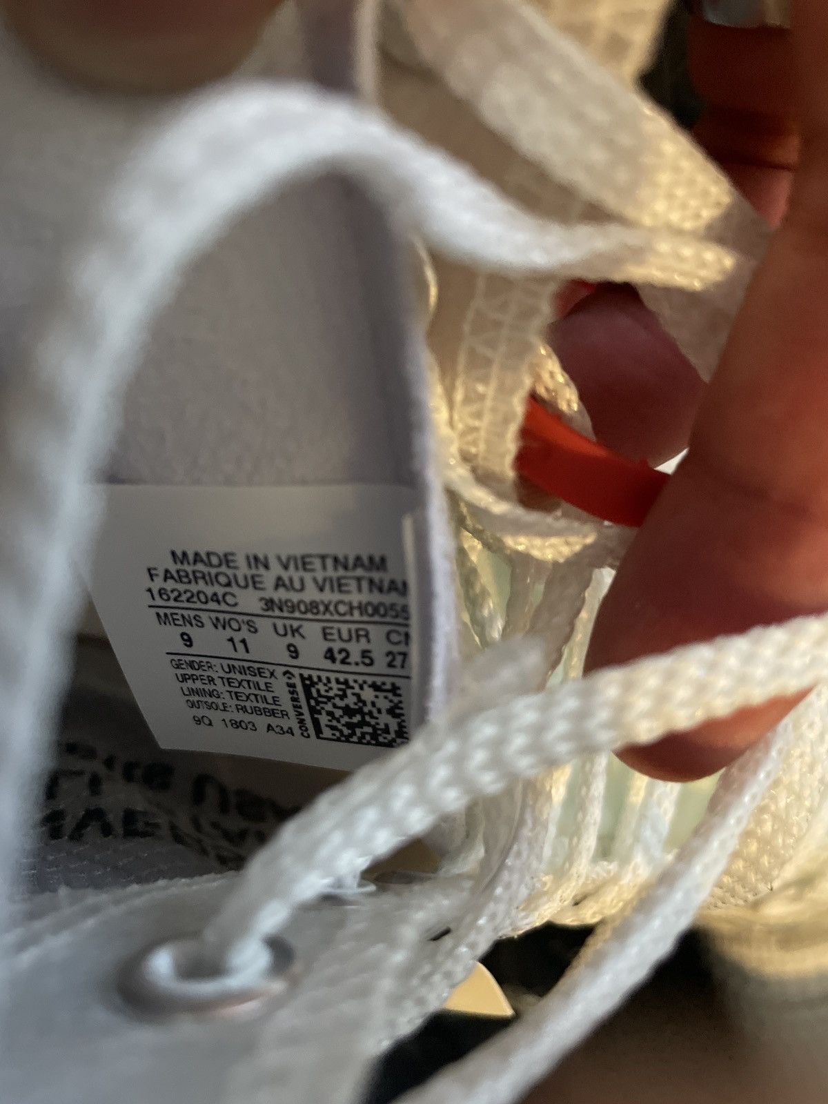 Converse Off-White the ten Chuck Taylor Nike Virgil Alboh Size US 9 / EU 42 - 6 Thumbnail