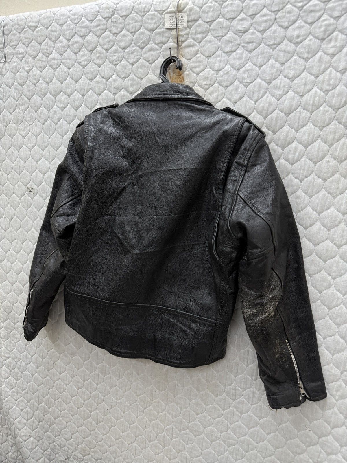 Genuine Leather 🔥🔥🔥ARCHIVE VINTAGE DOUBLE COLLAR LEATHER JACKET Size US M / EU 48-50 / 2 - 5 Thumbnail