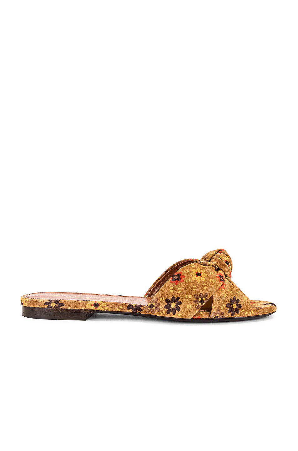 Saint Laurent Paris o1s1wg111024 Bianca Flat Mules in Multicolor Size US 5 / IT 35 - 1 Thumbnail