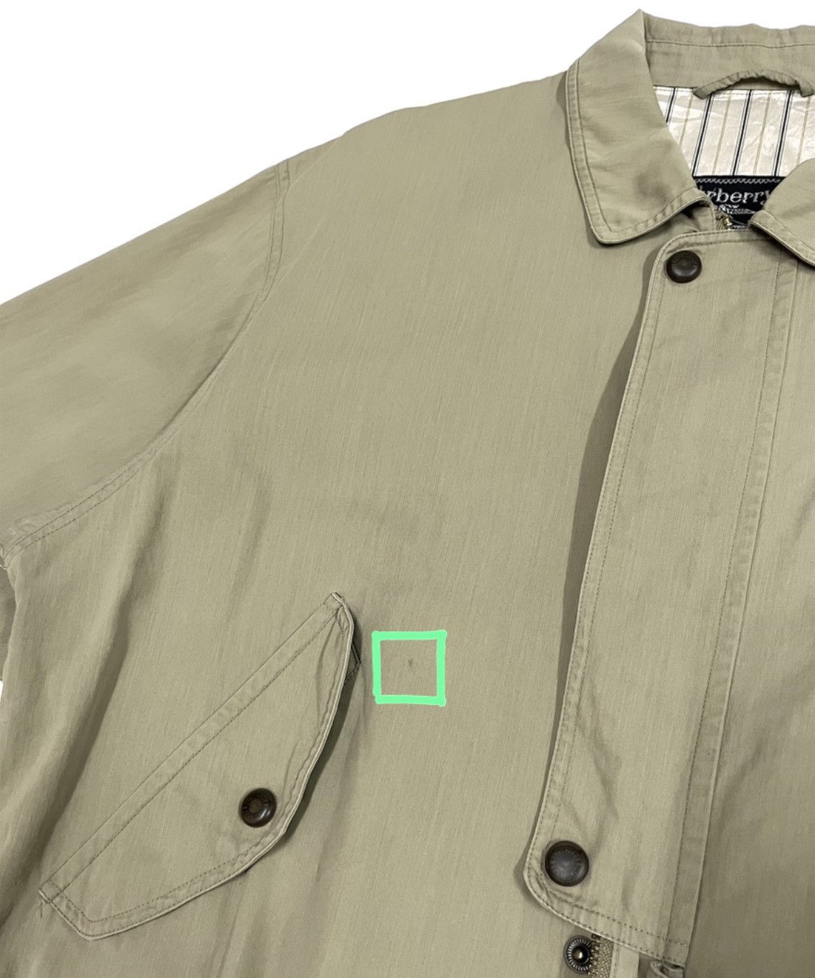 Burberry VINTAGE 90s BURBERRYS LUXURY LOGO BUTTON ZIPPER JACKET Size US L / EU 52-54 / 3 - 14 Thumbnail