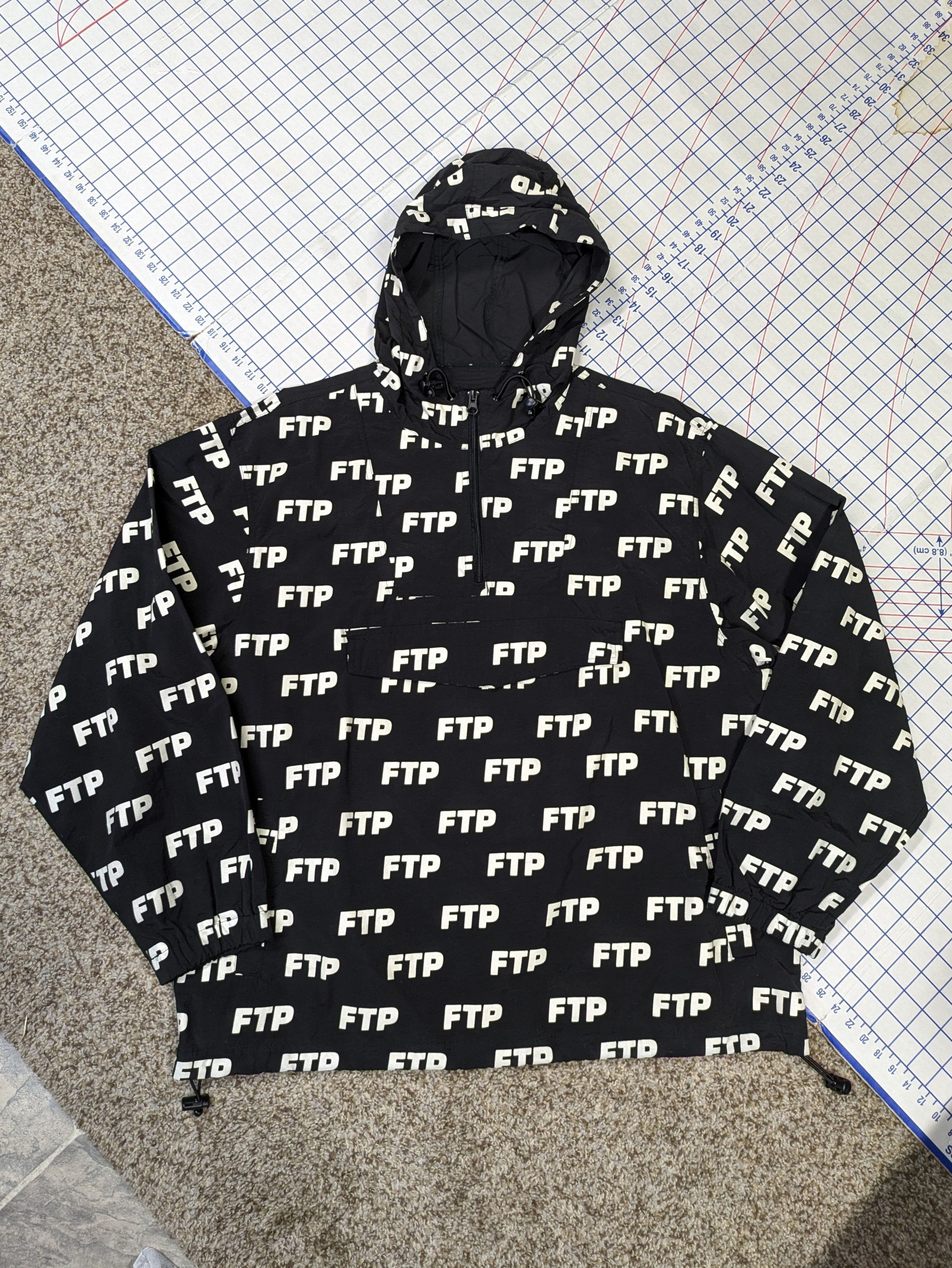 Fuck The Population FTP all over print anorak jacket windbreaker pullover large Size US L / EU 52-54 / 3 - 3 Thumbnail