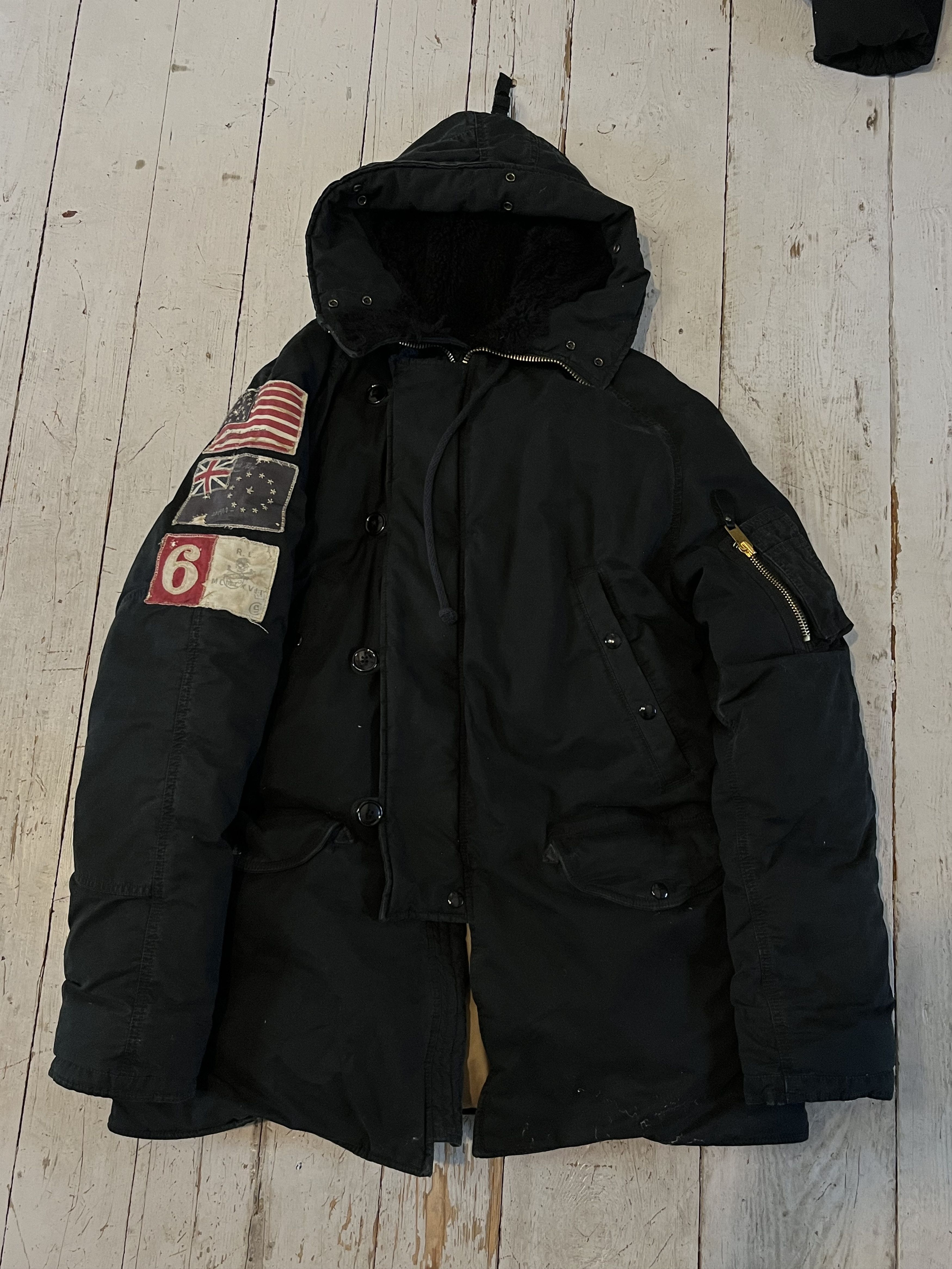 Polo Ralph Lauren × Ralph Lauren × Rugby Ralph Lauren Polo Jeans Company Ralph Lauren Flags Down Military Parka Size US L / EU 52-54 / 3 - 3 Thumbnail