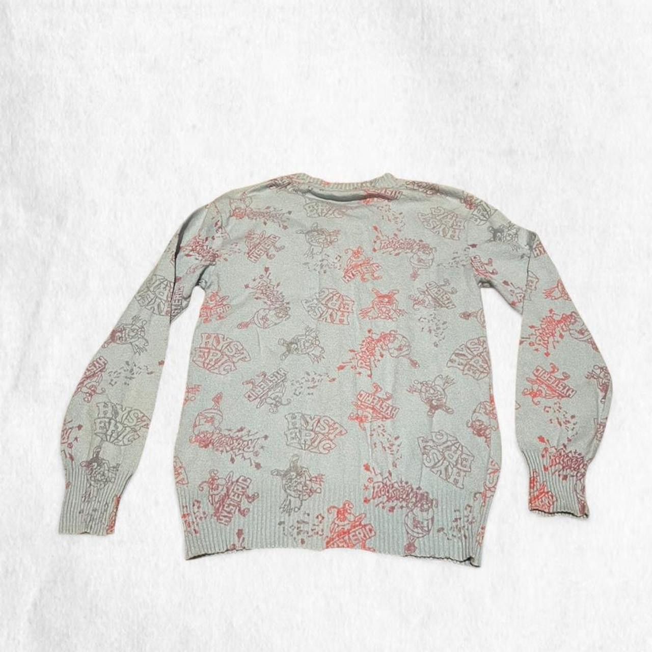 Hysteric Glamour Hysteric Glamour “rock you!” Music Glamour blue cardigan Size S / US 4 / IT 40 - 6 Thumbnail