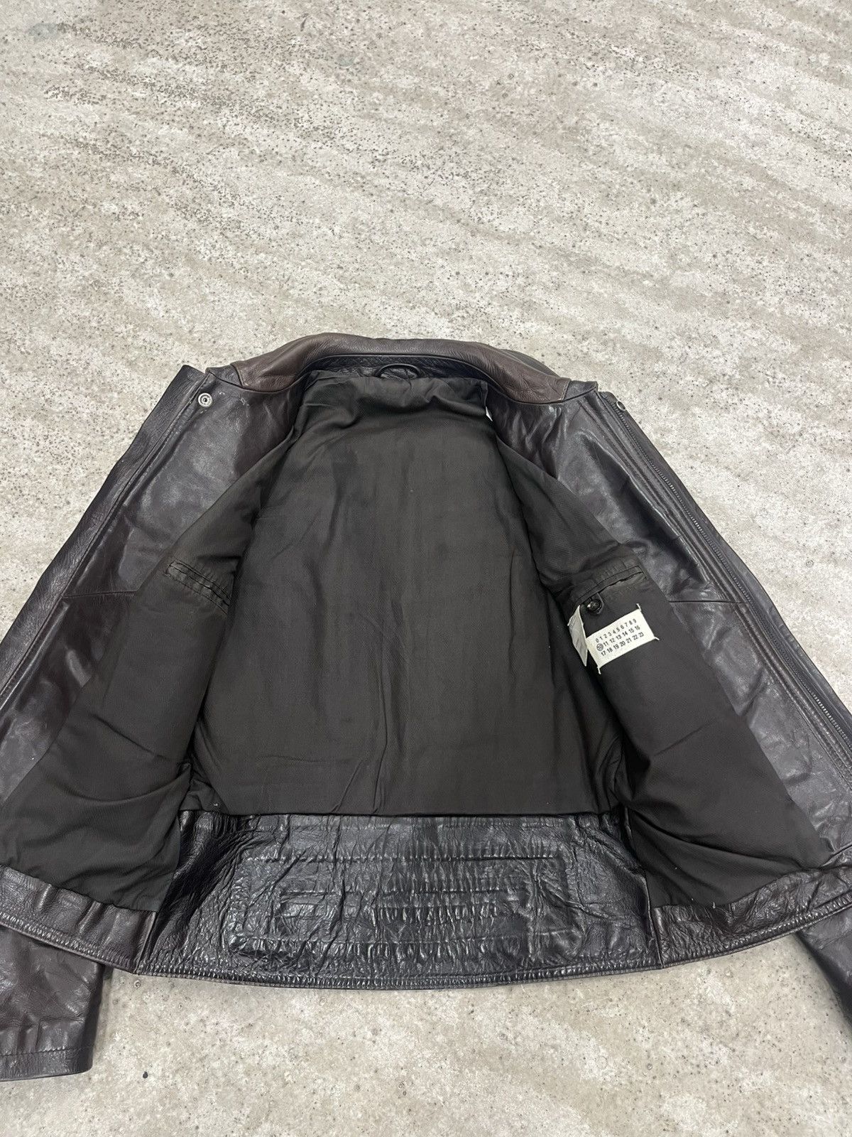 Maison Margiela AW2009 Aviator Leather Jacket Size US M / EU 48-50 / 2 - 7 Thumbnail