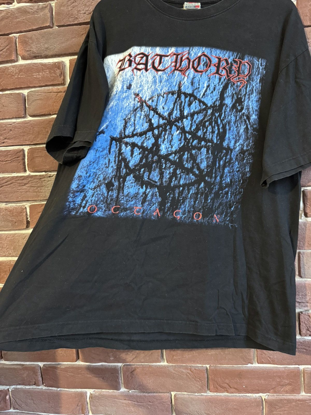 Band Tees Bathory Octagon Vintage 00s Black Metal Band Tee Death XL Size US XL / EU 56 / 4 - 4 Thumbnail