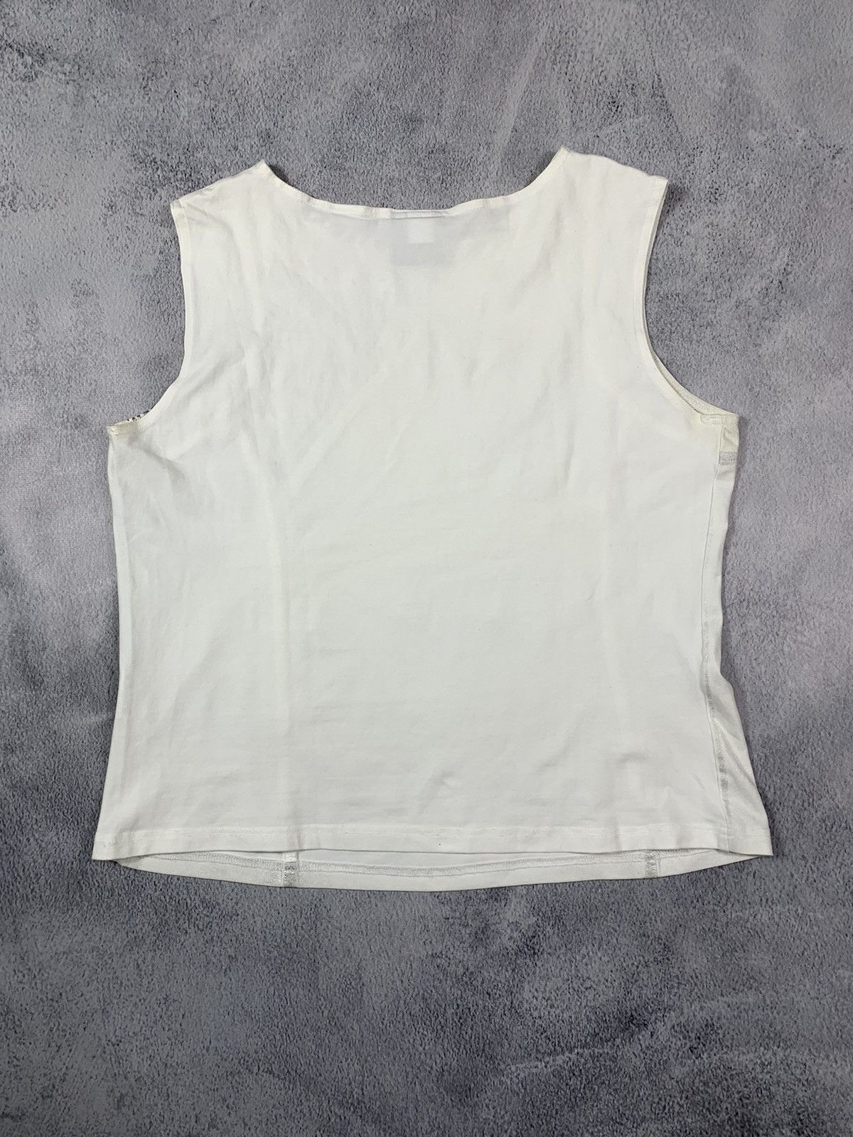 Japanese Brand × Vintage Vintage Y2K Japanese style singled tank top avant garde M Size M / US 6-8 / IT 42-44 - 7 Thumbnail