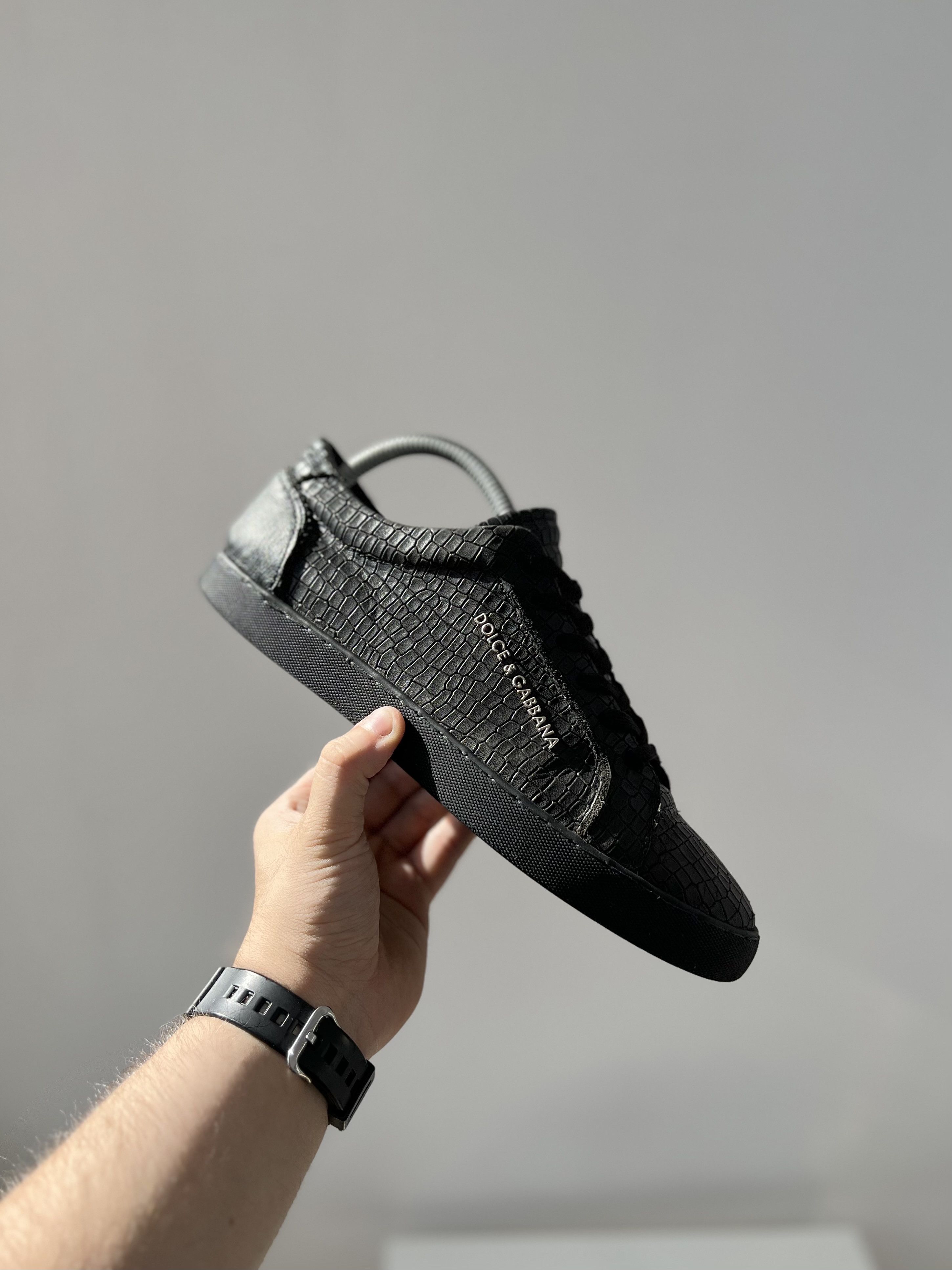 Dolce & Gabbana Dolce & Gabbana leather croc shoes Size US 10 / EU 43 - 2 Thumbnail