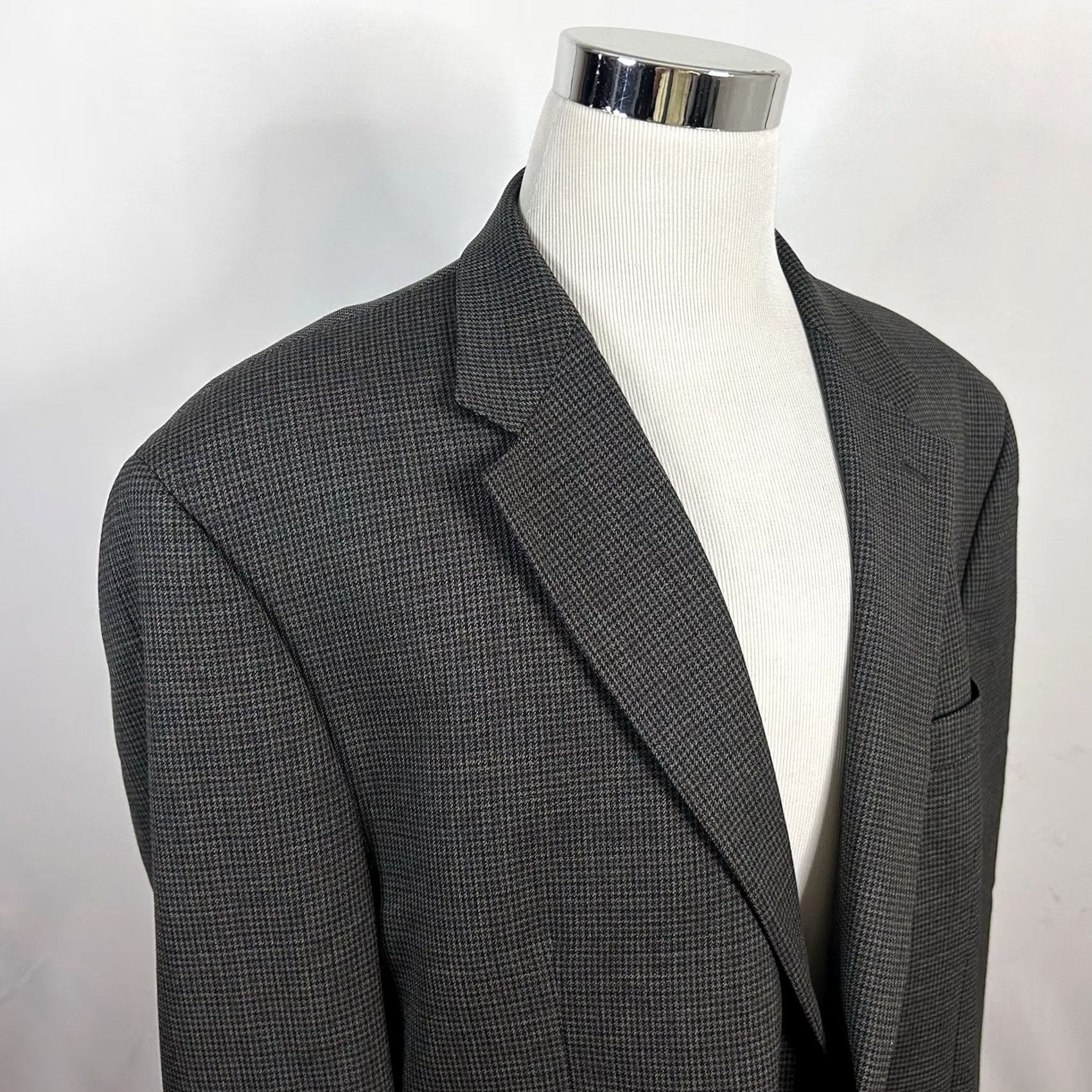 Ralph Lauren Ralph Lauren LRL 50L Sport Coat 100% Wool Houndstooth Two Button Lined Vented Men Reg Wool Sport Coat Size US XS / EU 42 / 0 - 2 Thumbnail