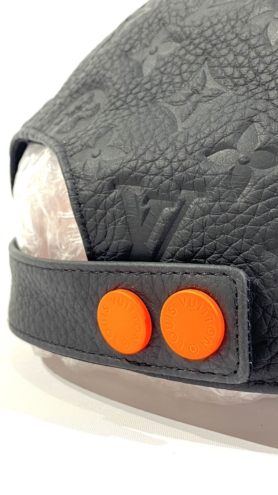 Louis Vuitton Louis Vuitton Virgil Monogram Taurillon Leather Baseball Cap Size ONE SIZE - 3 Thumbnail