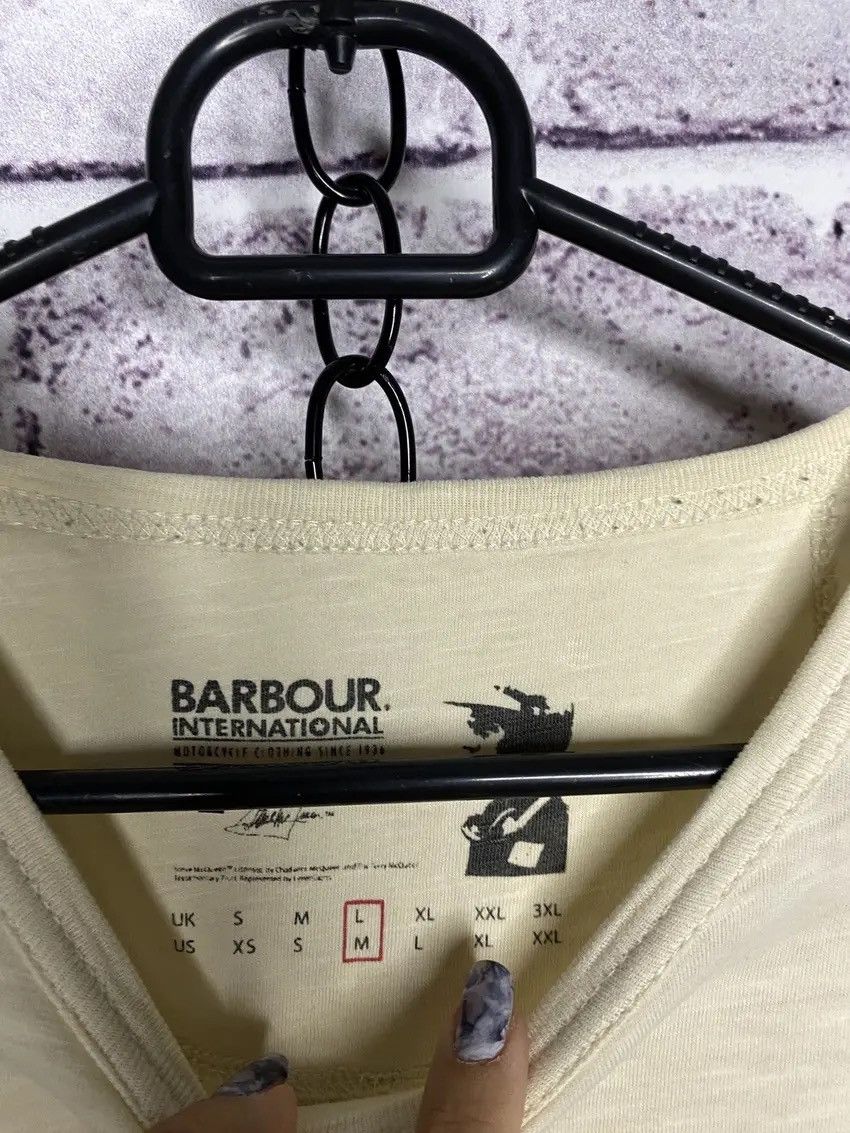Barbour Vintage Barbour t-shirt size L 90s streetwear Y2K casual Size US L / EU 52-54 / 3 - 4 Thumbnail