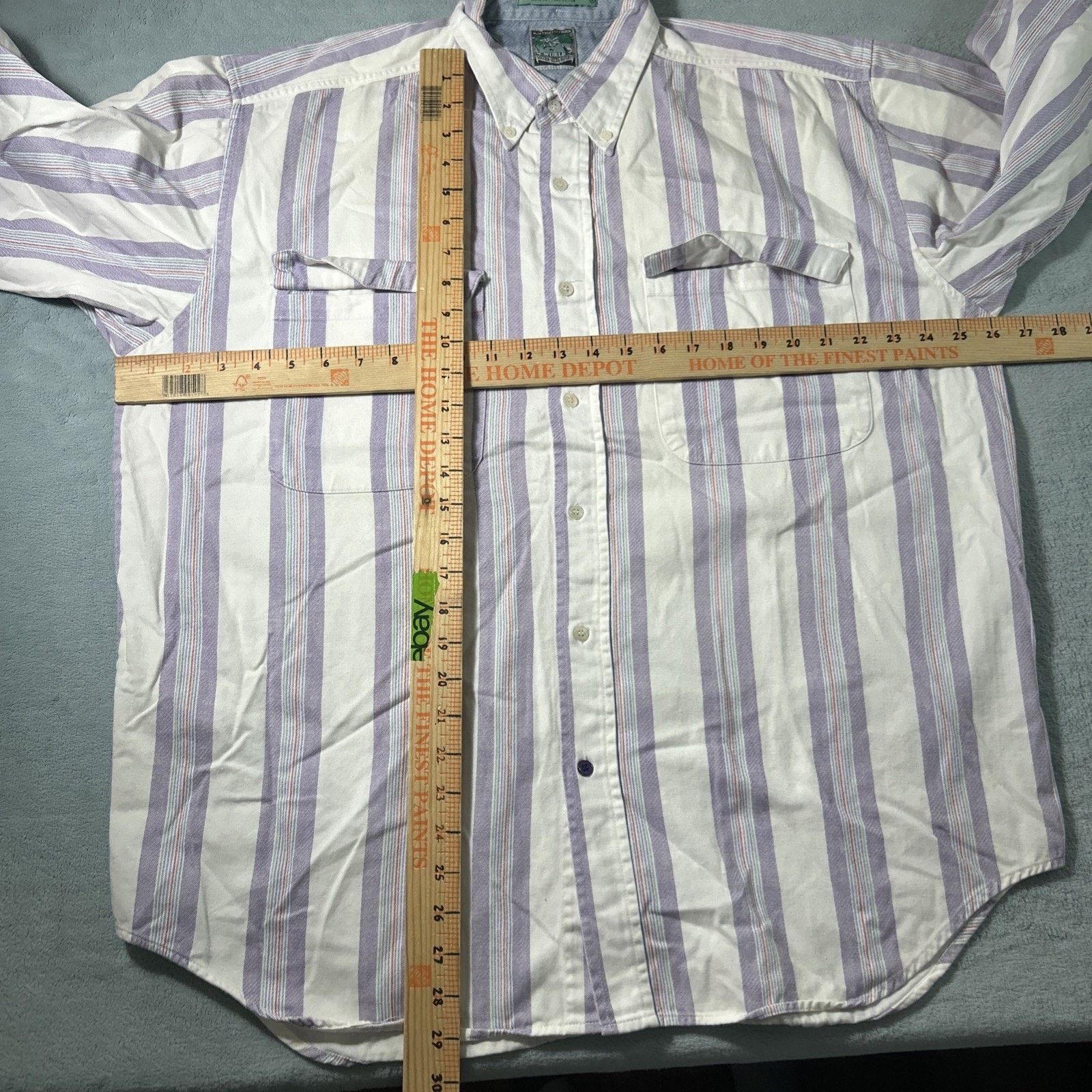 Gap Rugby Flannel Shirt Mens Large Mcintosh Seymour Button Up Size US L / EU 52-54 / 3 - 12 Thumbnail
