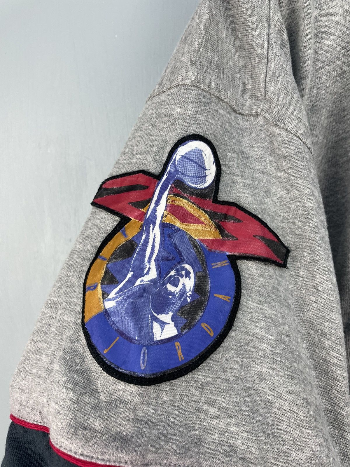 Nike Vintage 90s Nike Air Jordan basketball button up jersey Size US L / EU 52-54 / 3 - 7 Thumbnail