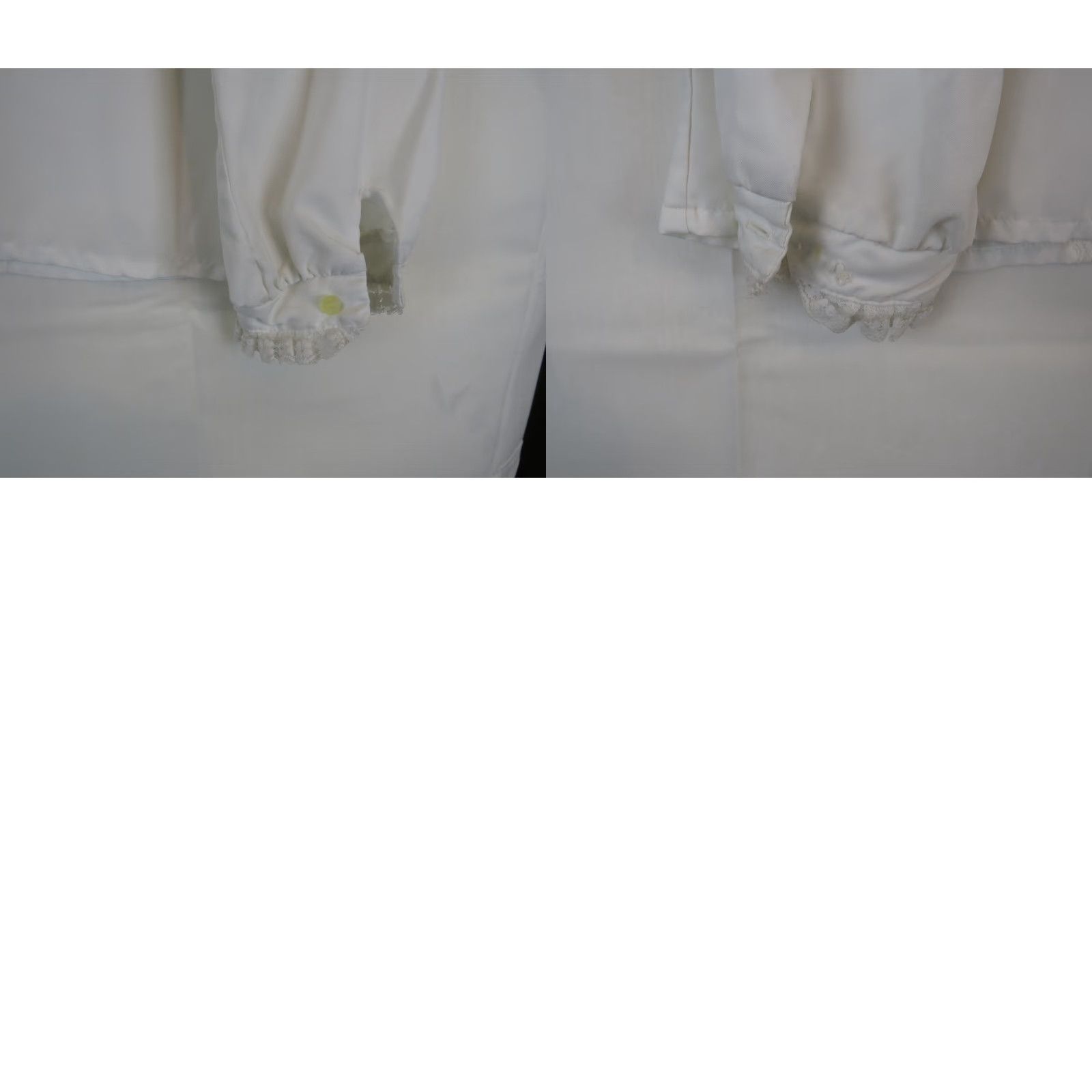 Vintage VINTAGE Lady Holiday Shirt Womens Large White 50s 60s 70s collared long sleeve blouse with vintage USA Made in USA size L Size L / US 10 / IT 46 - 8 Thumbnail