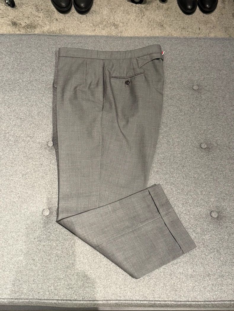 Thom Browne Thom Browne size3 Classic solid color trousers Size 38S - 3 Thumbnail