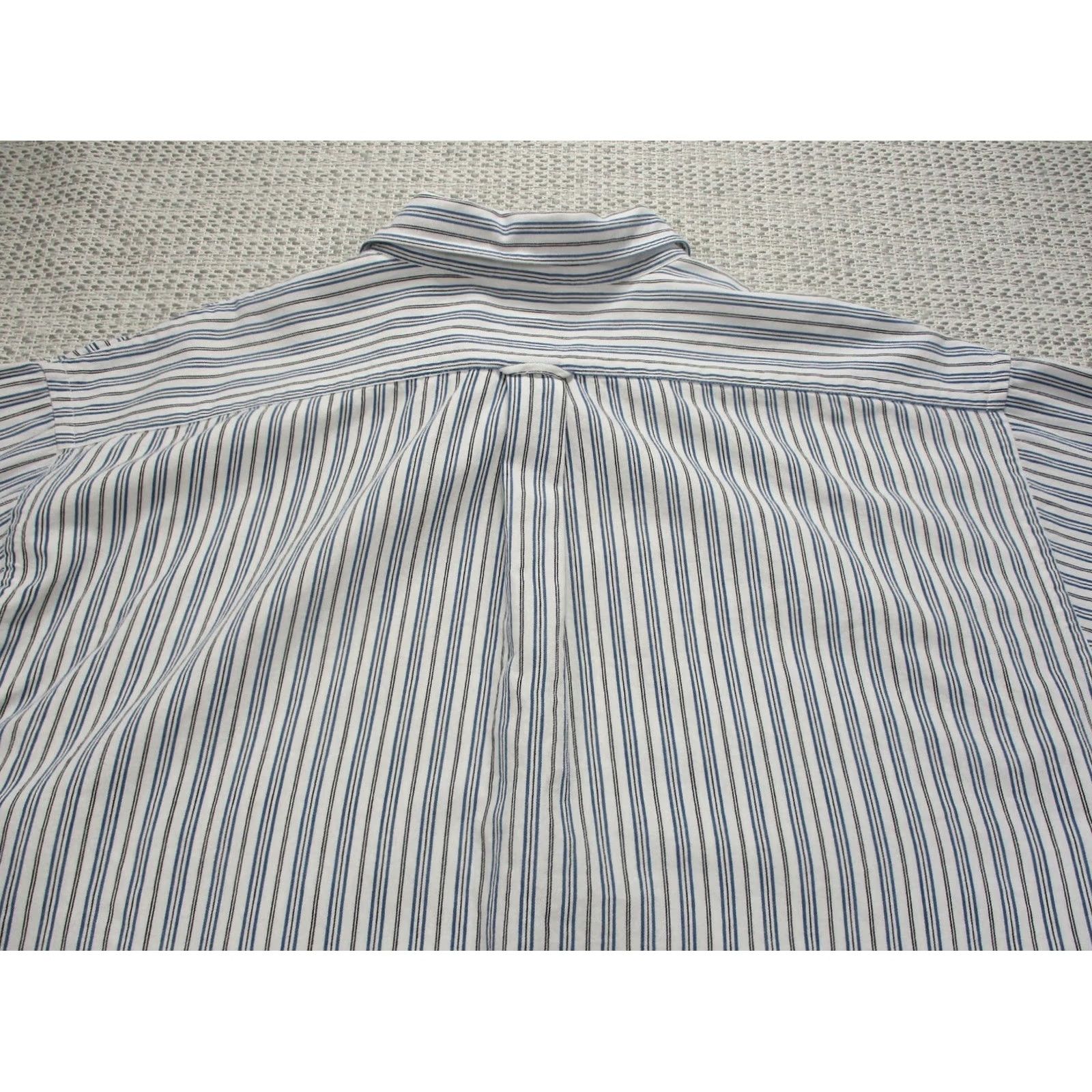 Izod VINTAGE IZOD Jeans Indigo Prep Shirt Mens 2XL XXL Long Sleeve Button Up Casual Size US XXL / EU 58 / 5 - 6 Thumbnail