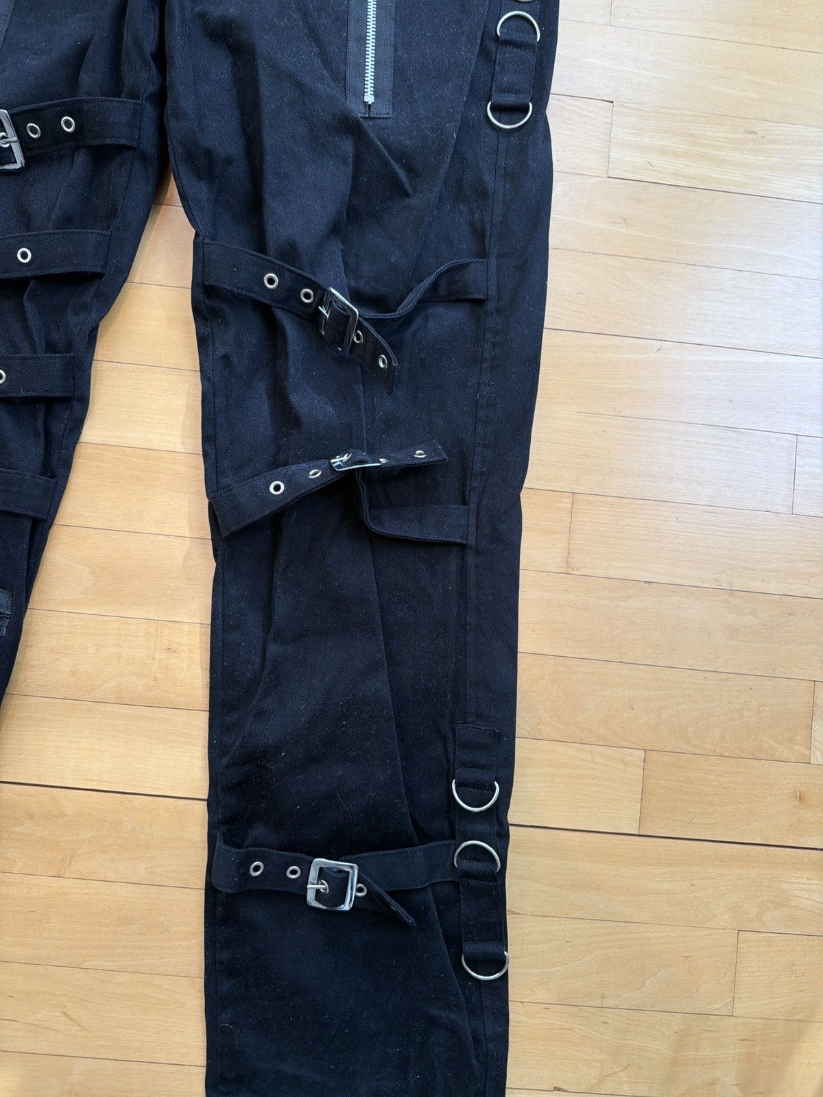 Other Black Bondage Pants Size US 32 / EU 48 - 3 Thumbnail