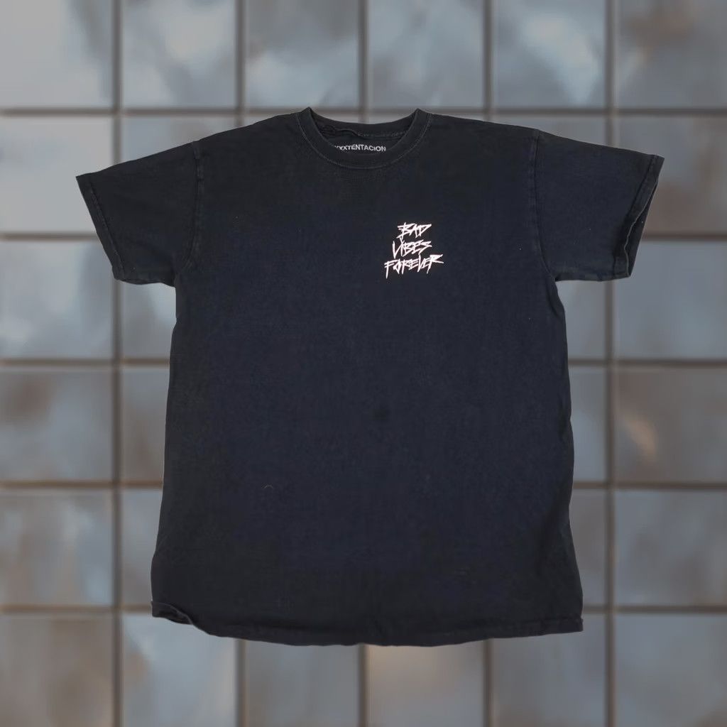 VIBE XXXTentacion Bad Vibes Forever Shirt Mens Medium Black Graphic Rap Tee Hip Hop Size US M / EU 48-50 / 2 - 1 Thumbnail