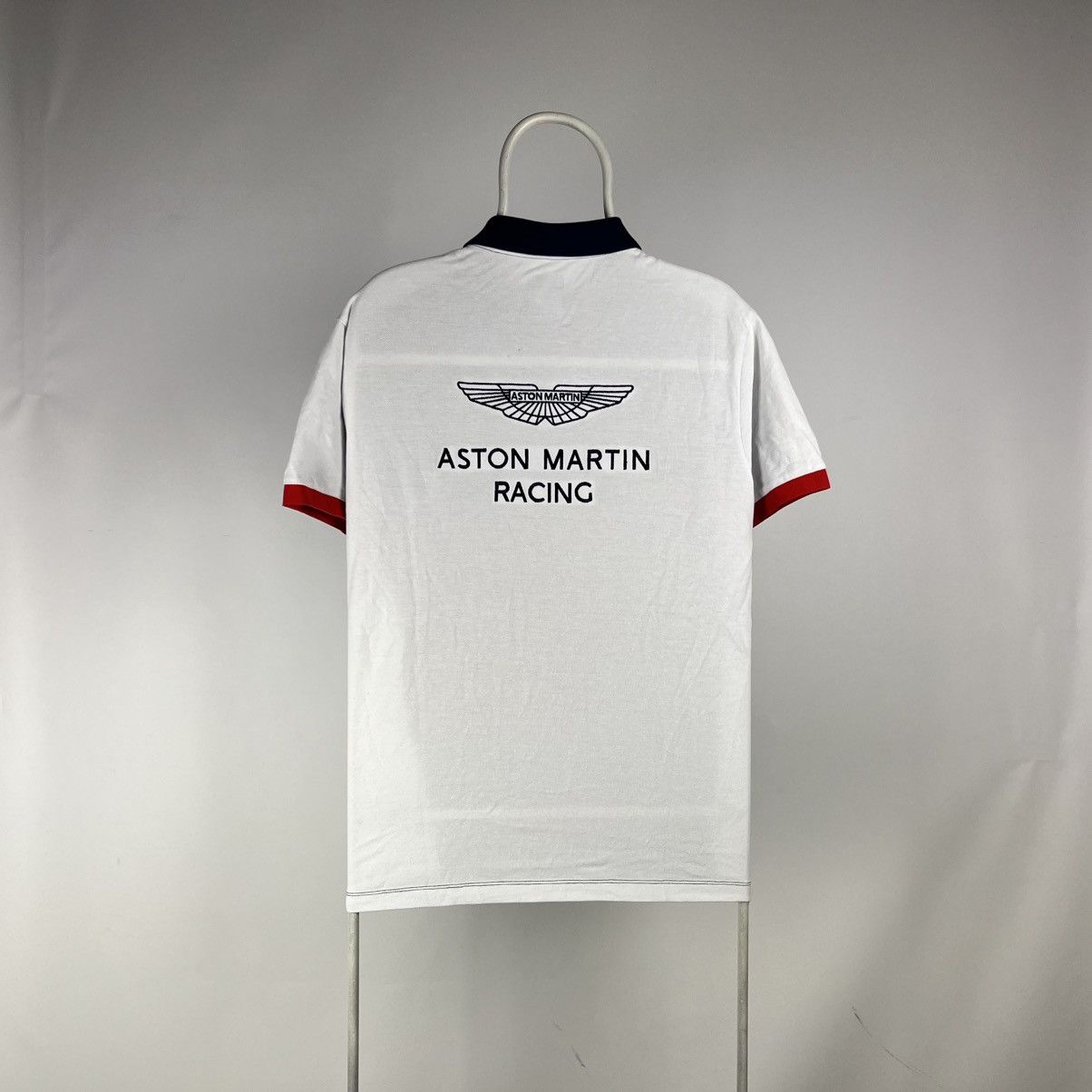 Hackett Hackett Men's Aston Martin Racing AMR MULTI SS Polo shirt Size US L / EU 52-54 / 3 - 2 Thumbnail