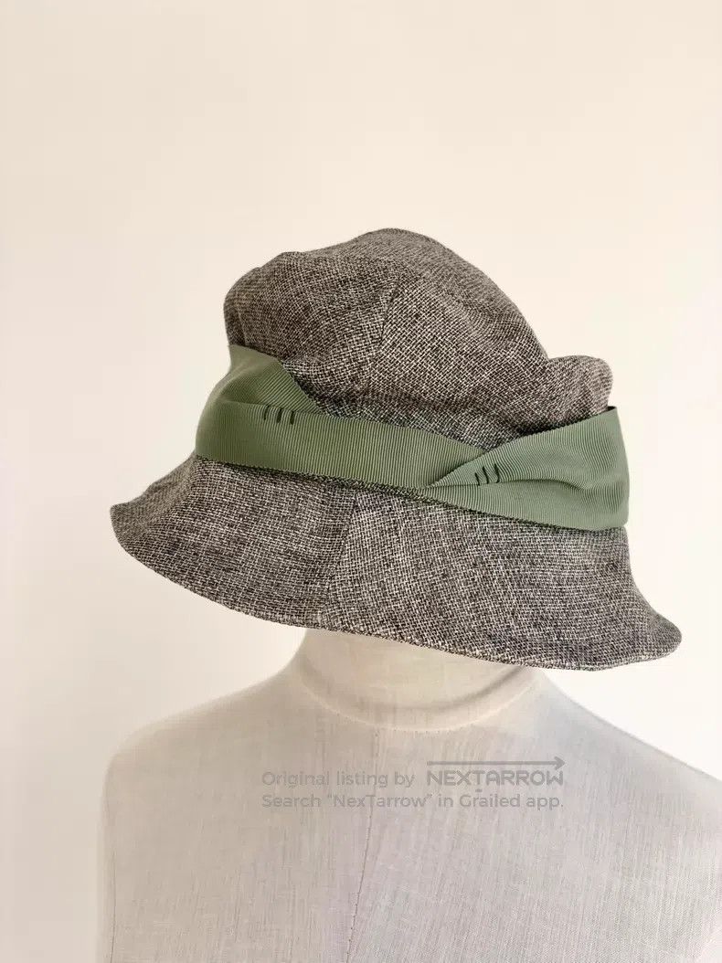 Vivienne Westwood Vivienne Westwood Gray Saturn Bow Tie Ribbon Top Hat Size ONE SIZE - 4 Thumbnail
