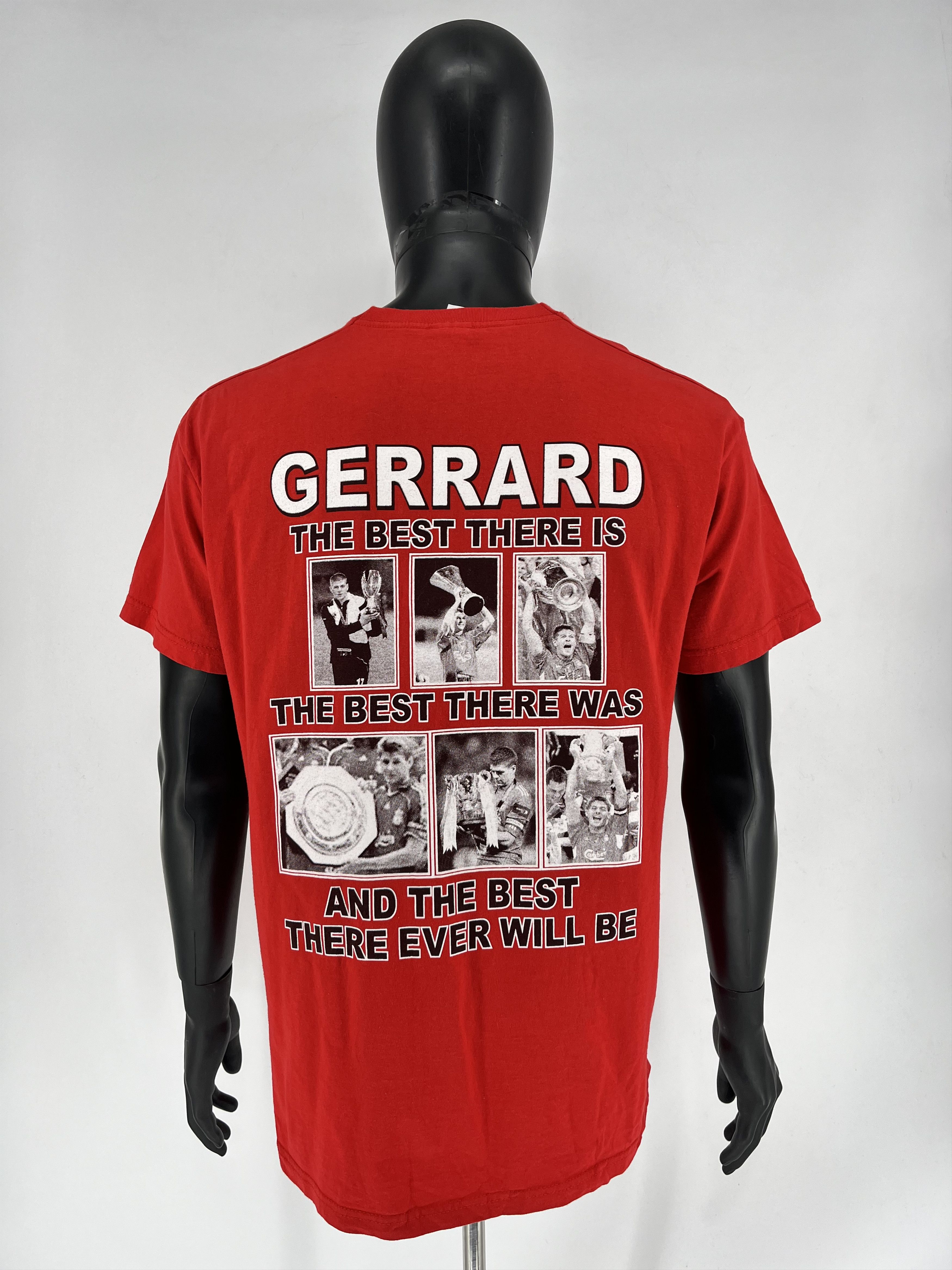 Other 00s Steven Gerrard Liverpool Shirt Vintage Football Jersey Size US L / EU 52-54 / 3 - 8 Thumbnail